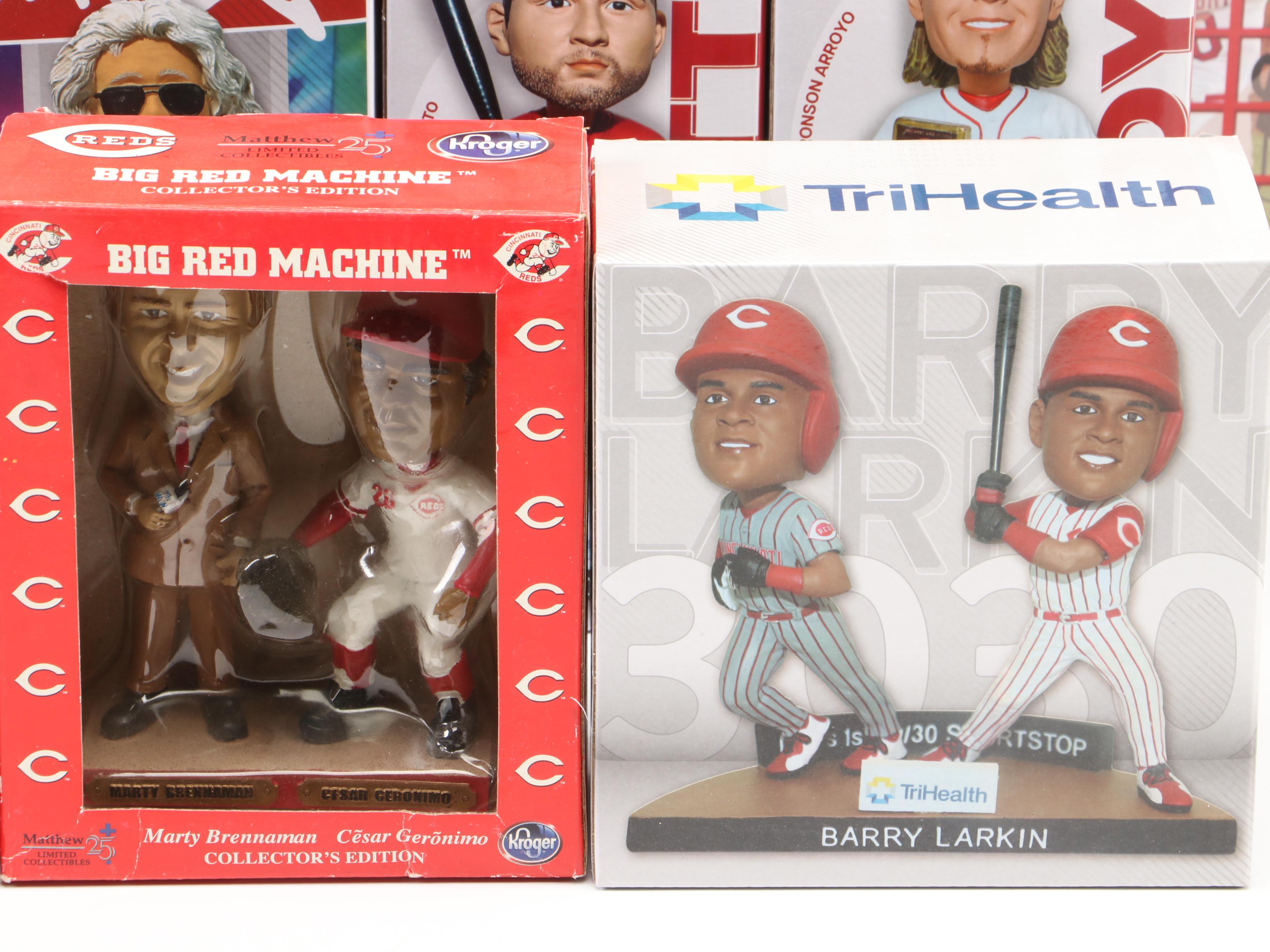 Baseball Bobbleheads and Funko Pops Featuring Joey Votto, Pete Rose, and More