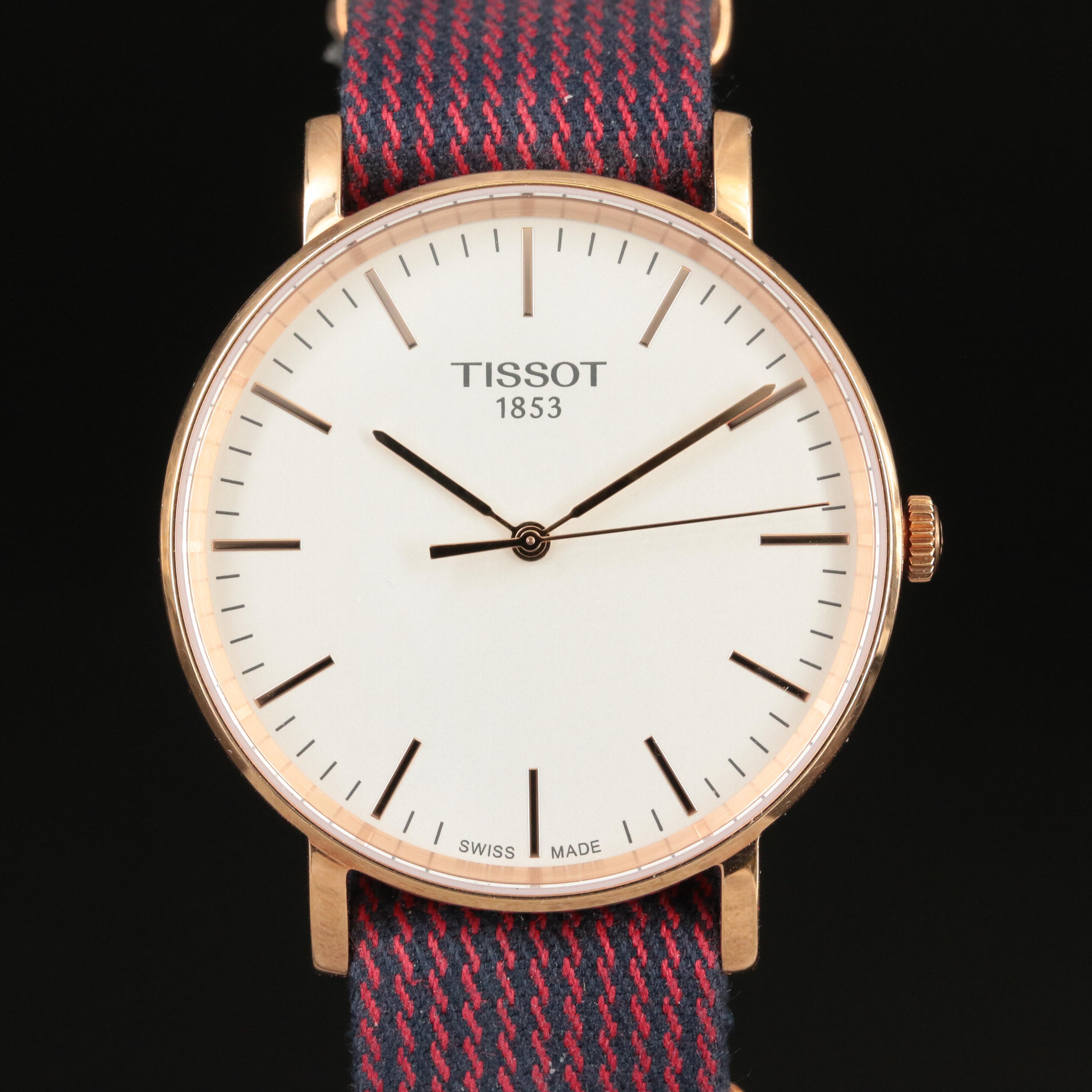 Tissot Rose Gold Tone Quartz Watch