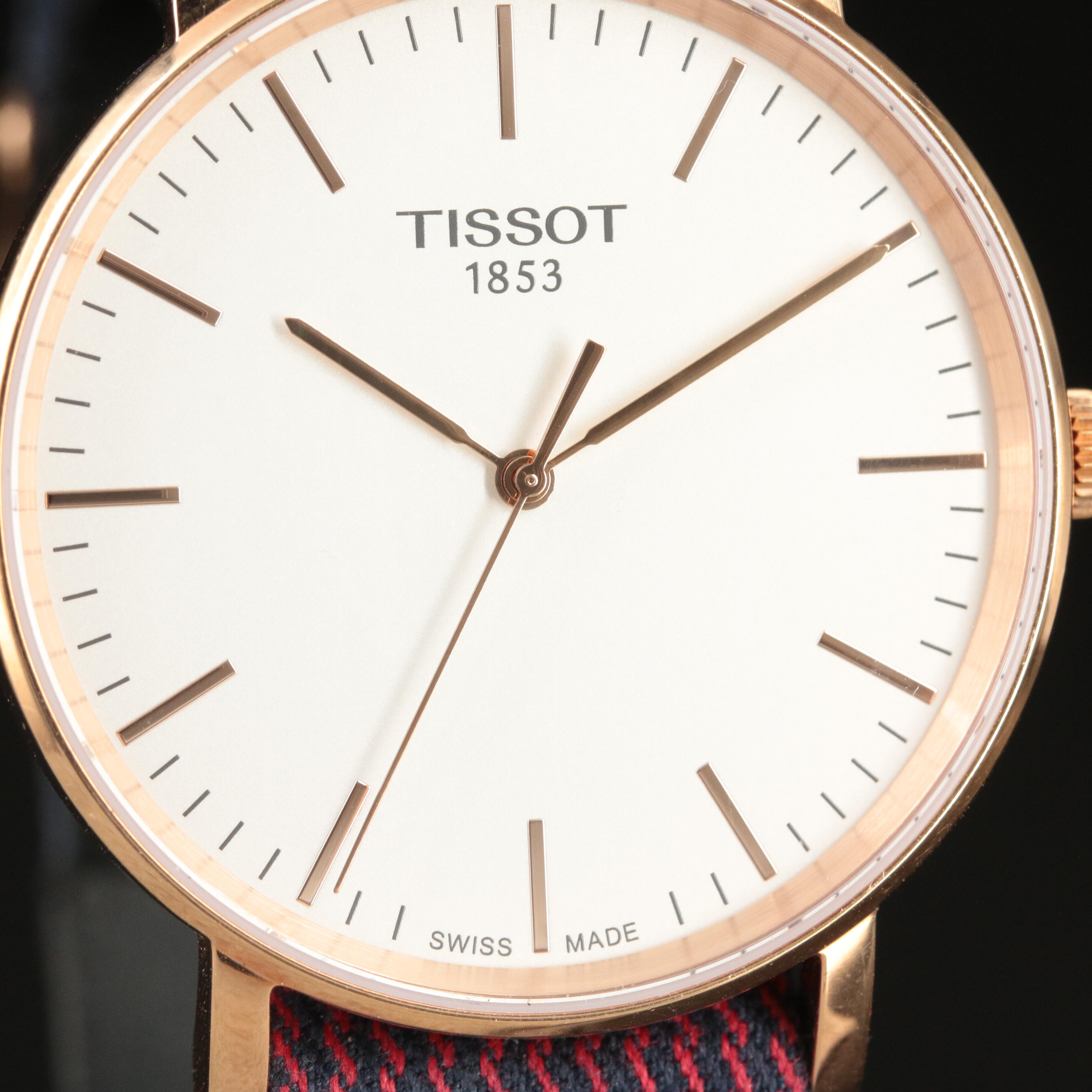Tissot Rose Gold Tone Quartz Watch