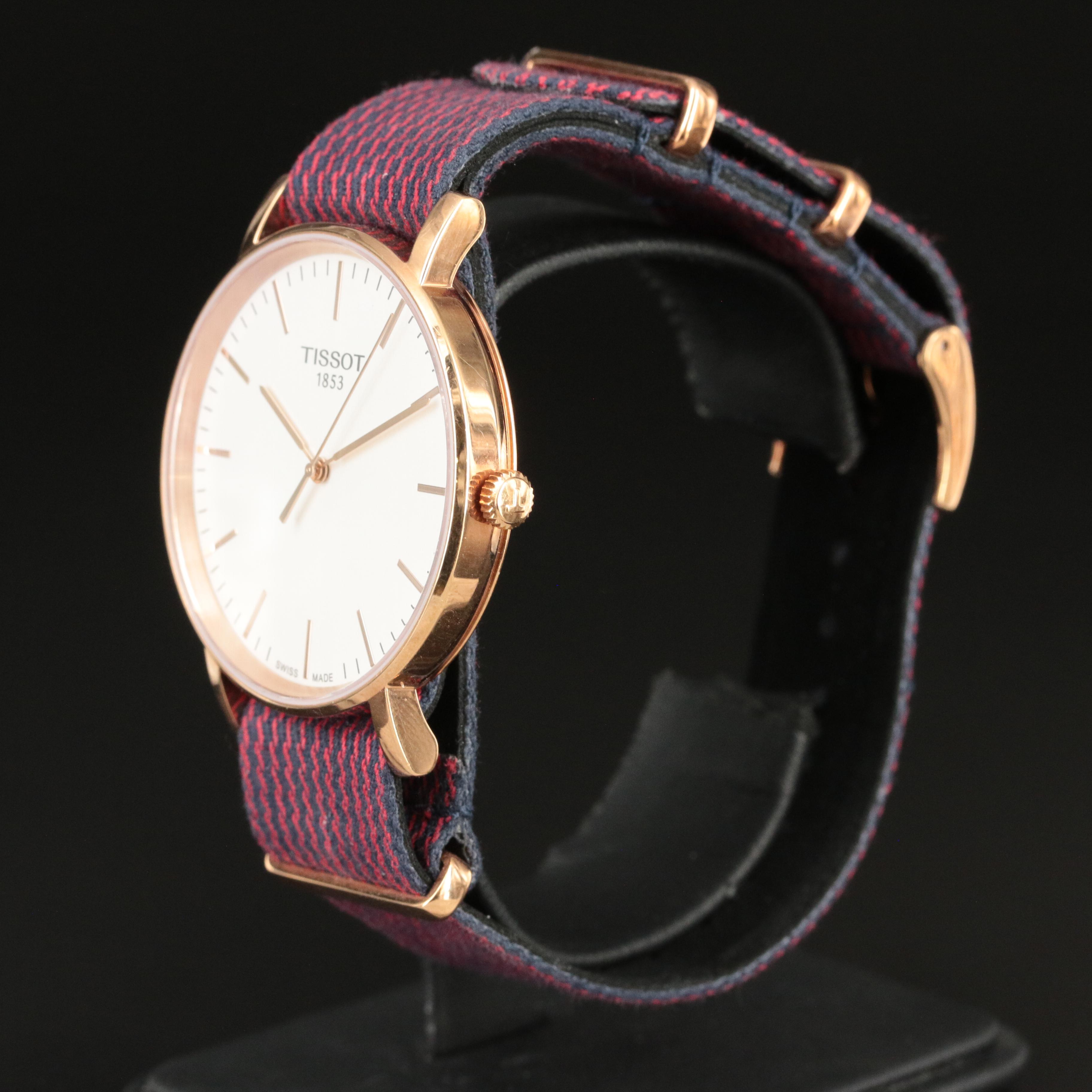 Tissot Rose Gold Tone Quartz Watch