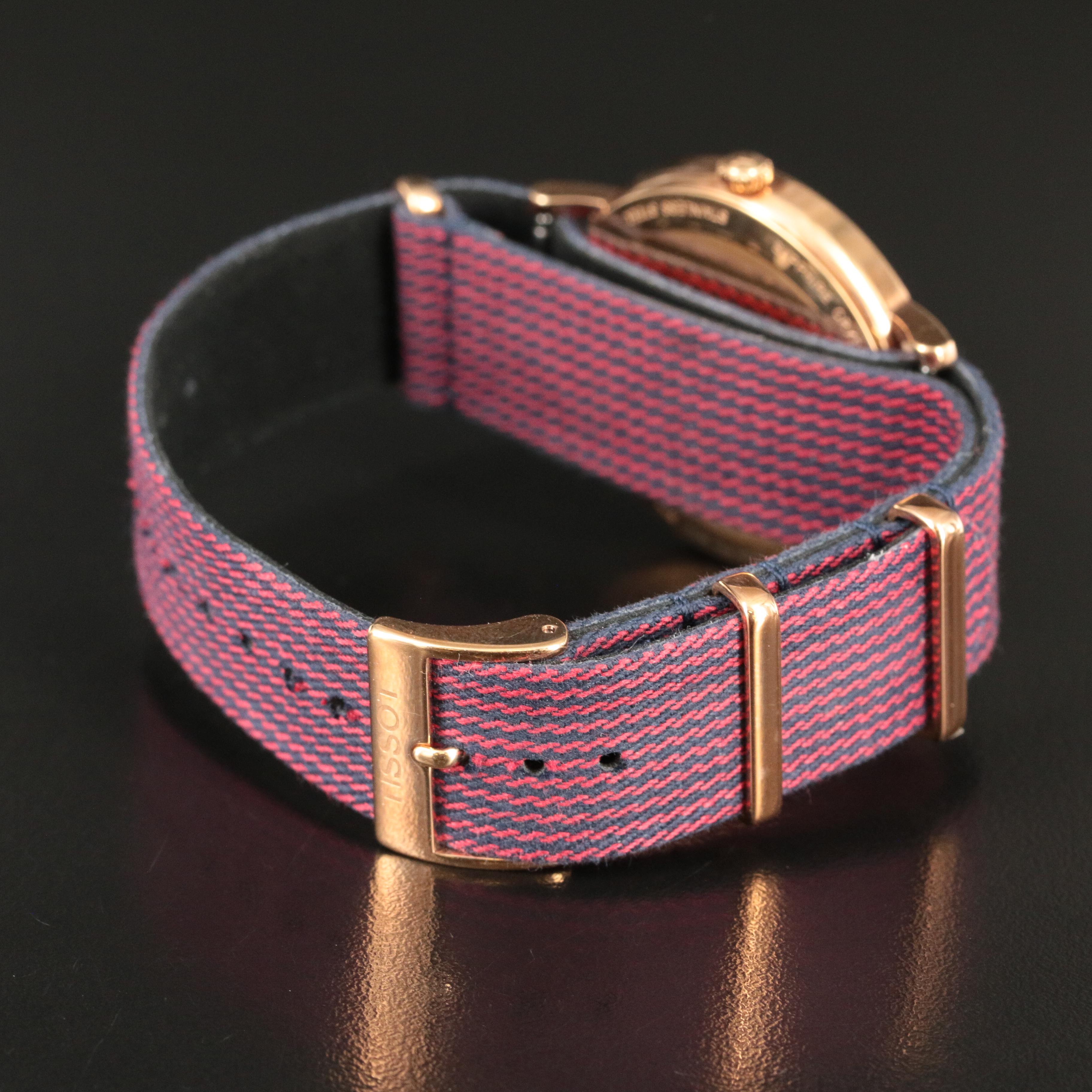 Tissot Rose Gold Tone Quartz Watch