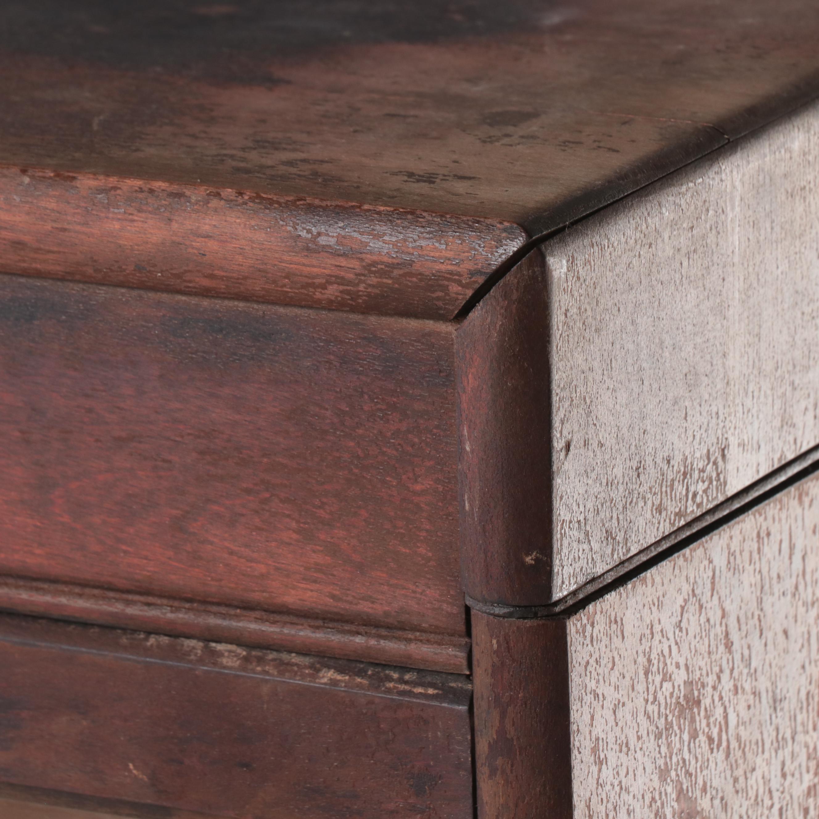 Gunn Furniture Co. Birch Three-Stack Barrister's Bookcase, Early 20th Century