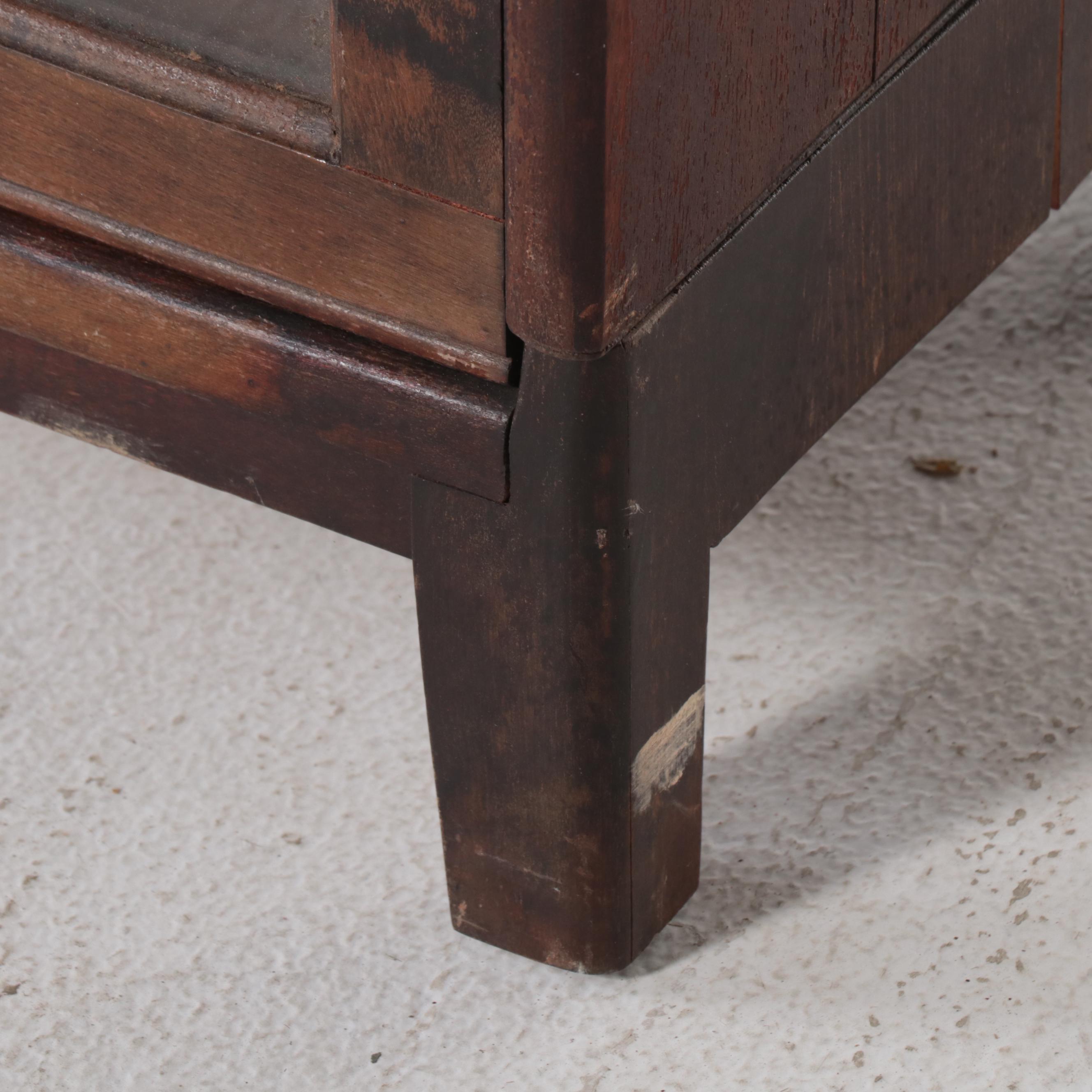 Gunn Furniture Co. Birch ThreeStack Barrister's Bookcase, Early 20th