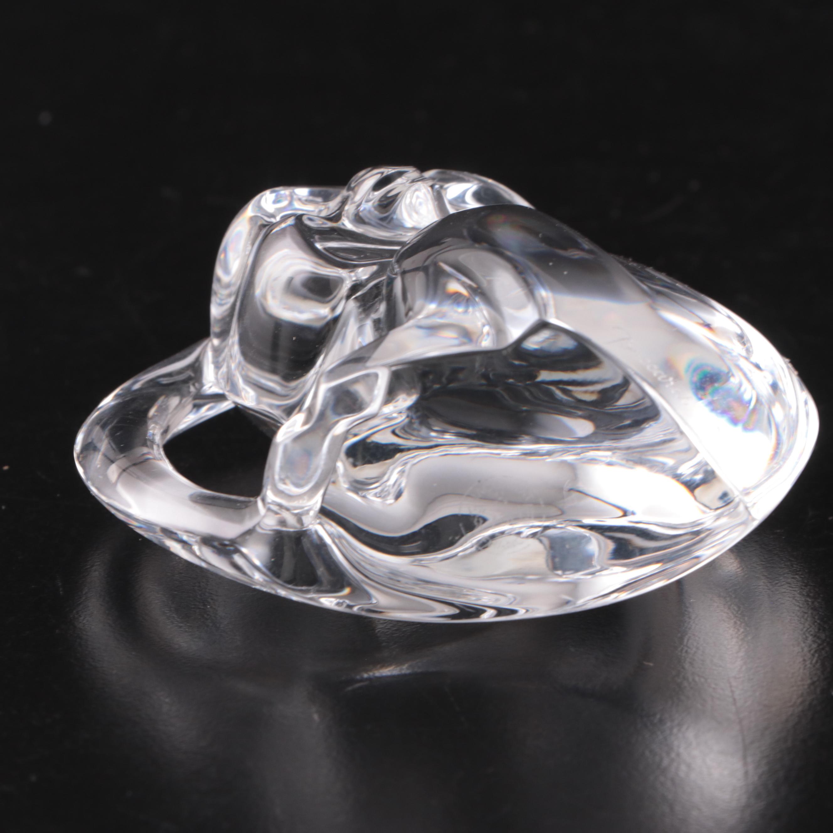 Baccarat Crystal Monkey Figuirne