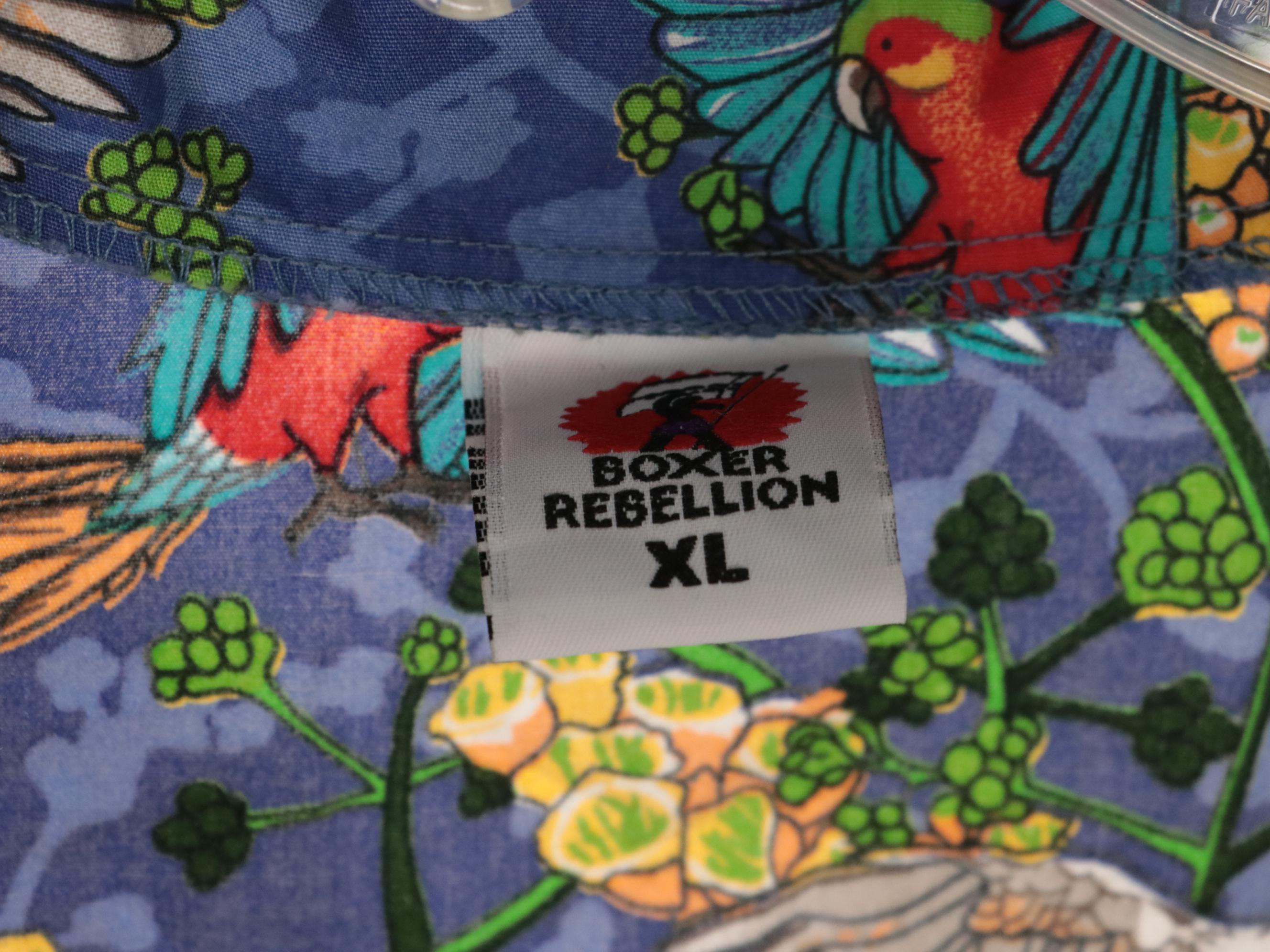 Men's Hawaiian and Printed Button-Up Shirts