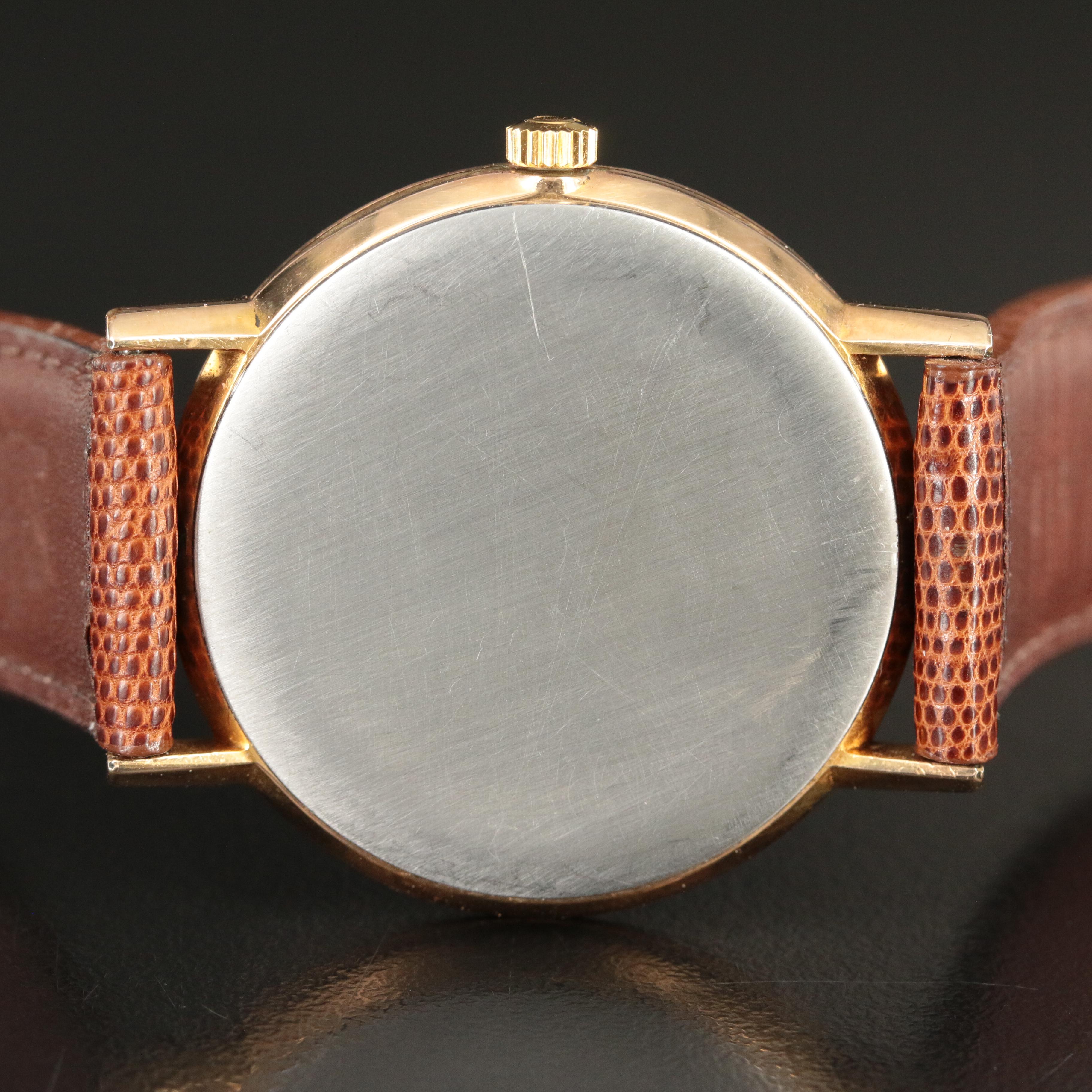 1964 Omega Rose Gold Tone Stainless Steel Watch