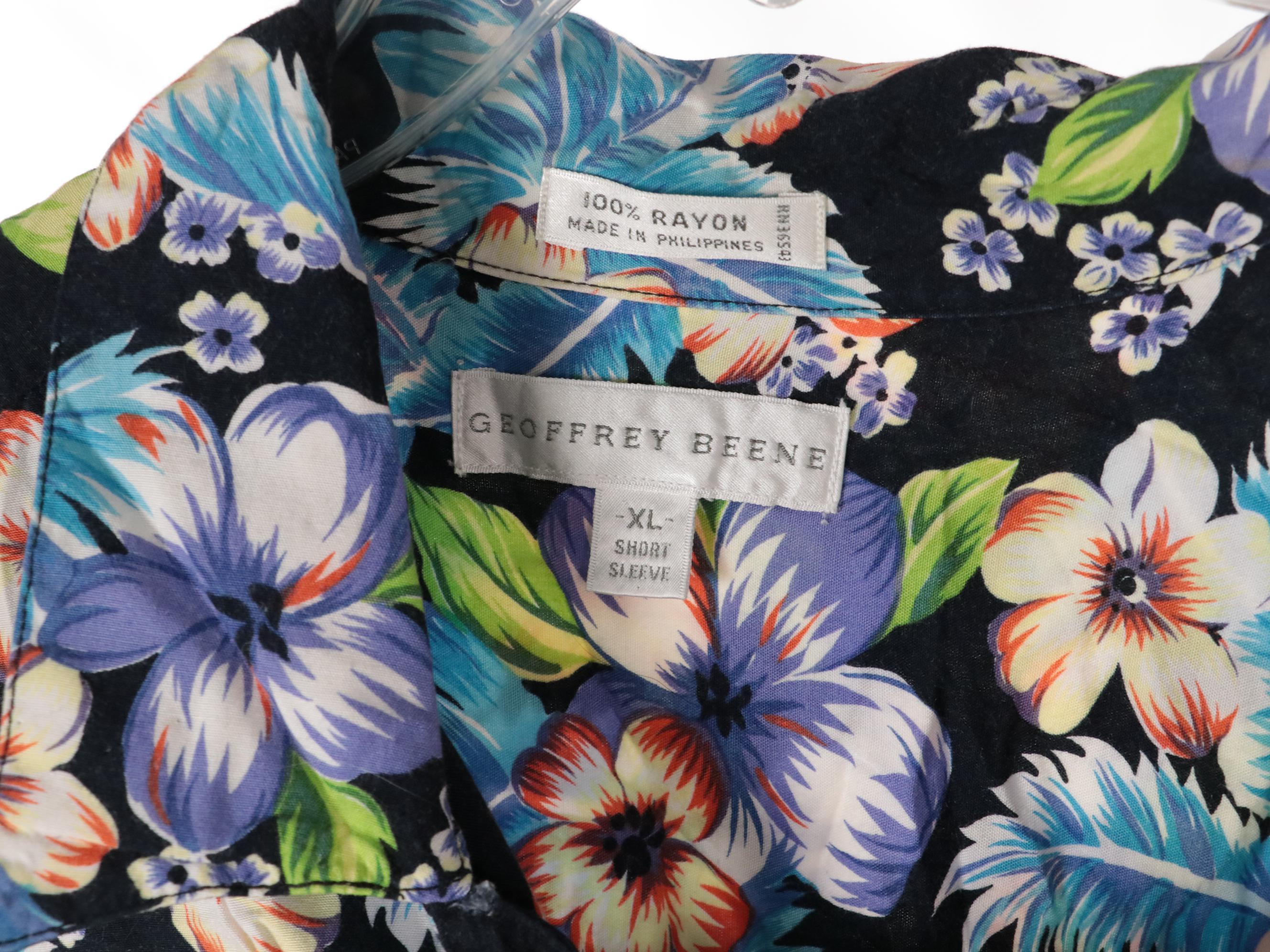 Men's Printed Button-Up Shirts