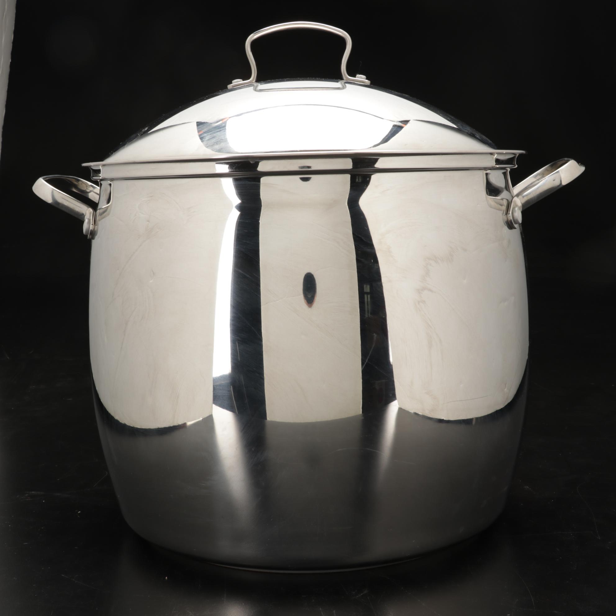 Cuisinart Saucepans and Belgique Copper Bottom Stockpot in Box