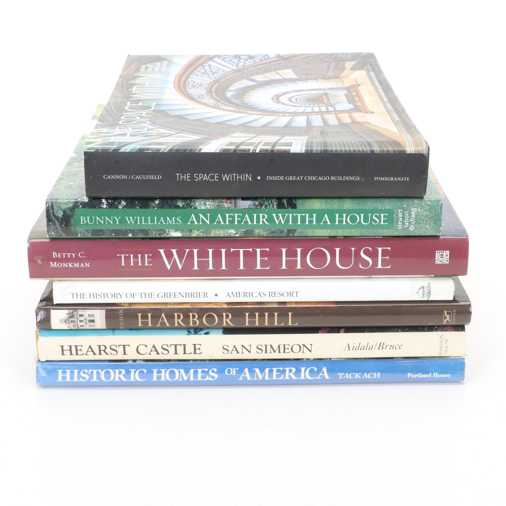 Architecture and Design Books Featuring "The White House" by Betty C. Monkman