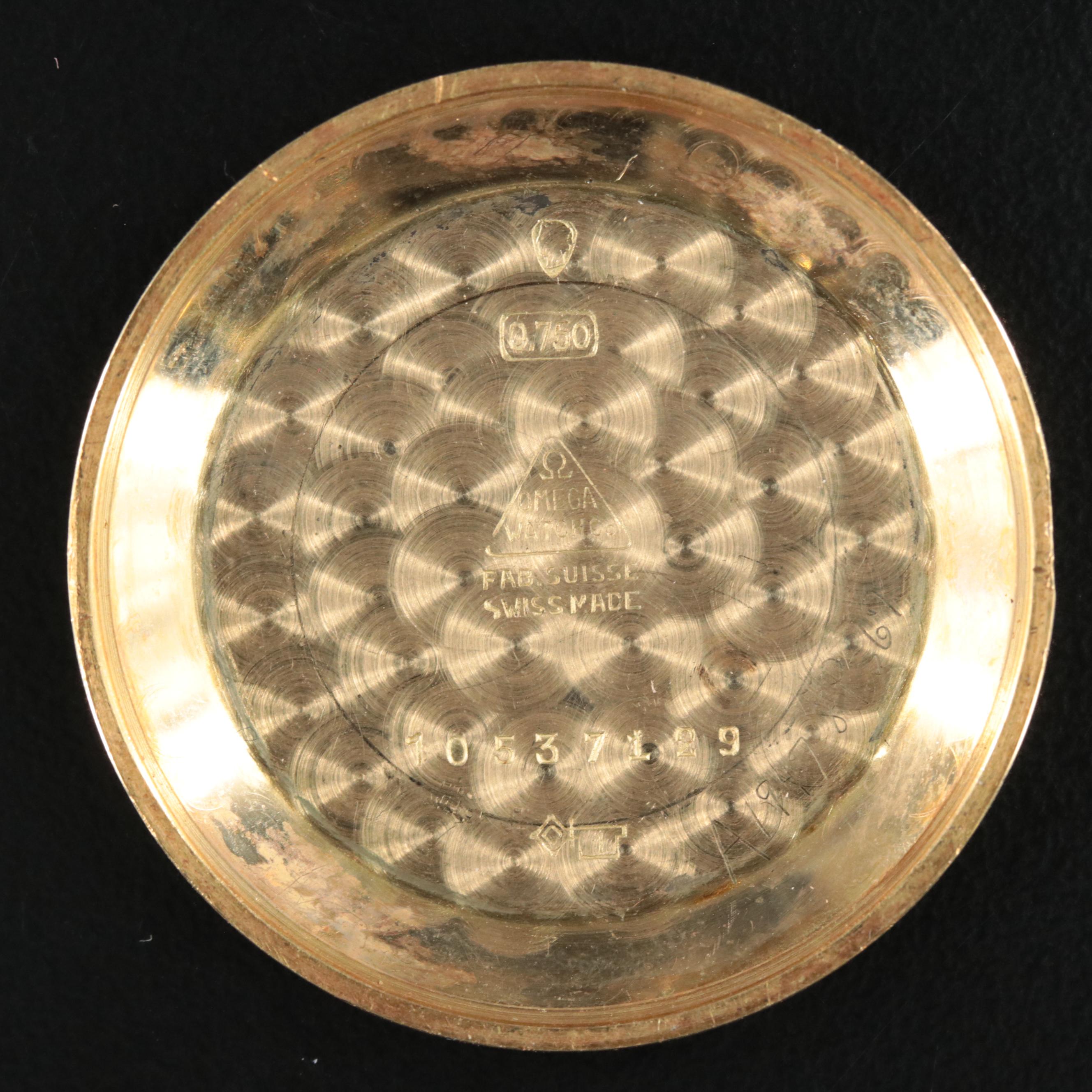 1944 18K Omega Automatic Watch