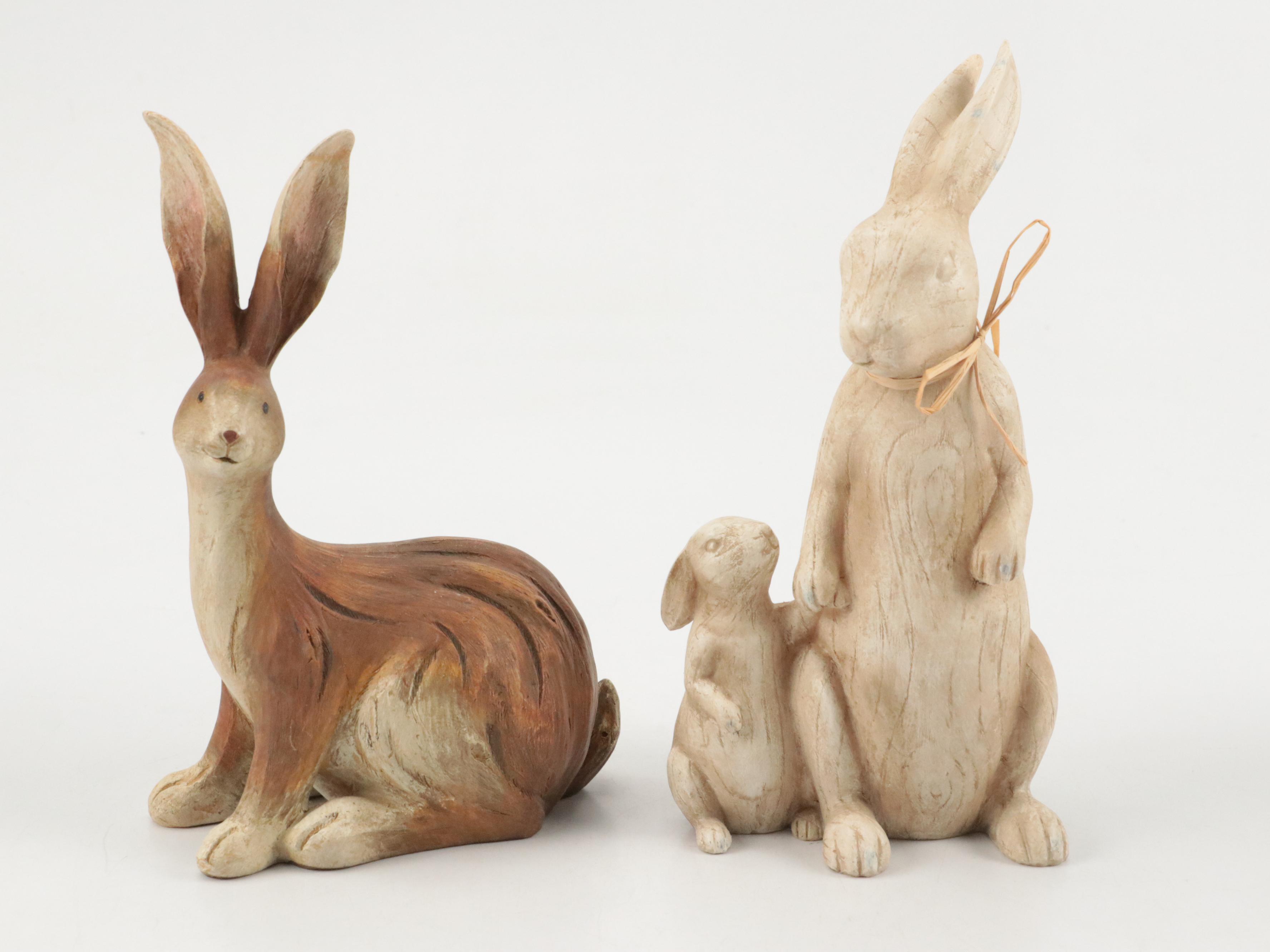 Jim Shore, New Creative and Other Easter Bunny Figurines