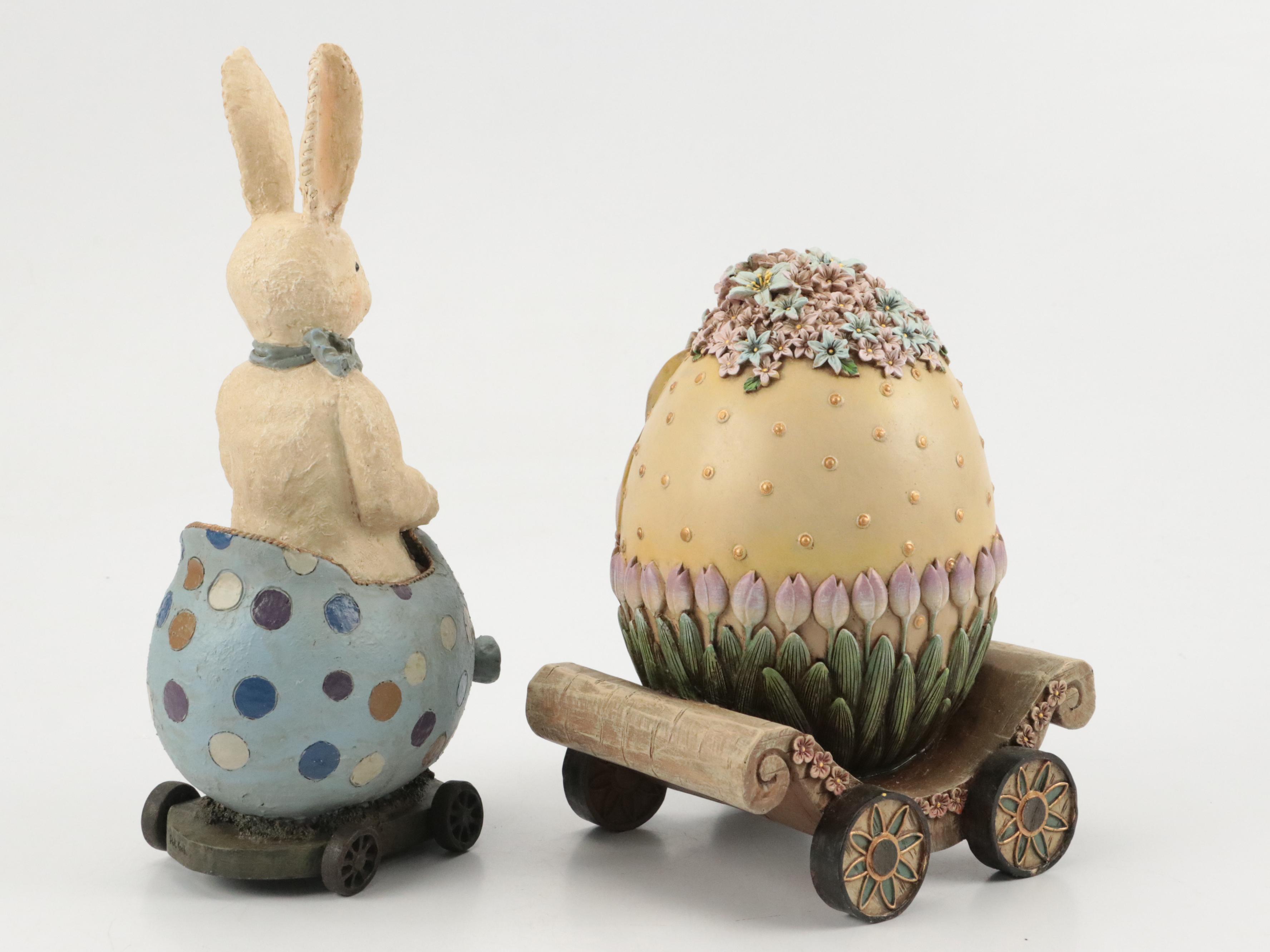 Jim Shore, New Creative and Other Easter Bunny Figurines