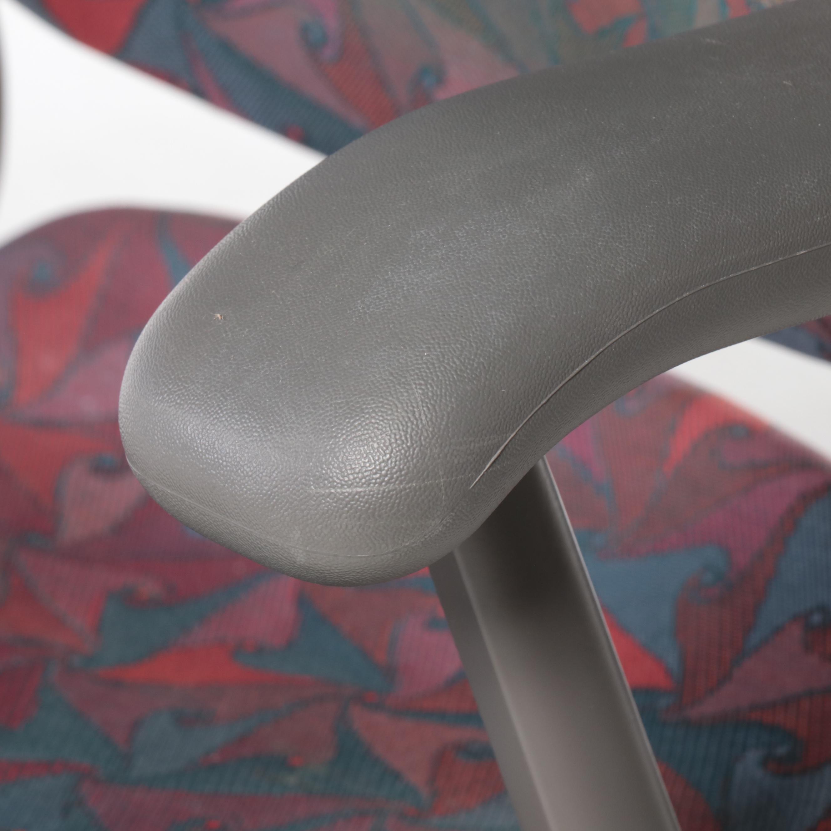 Two Herman Miller Fabric Upholstered Office Chairs, Late 20th Century