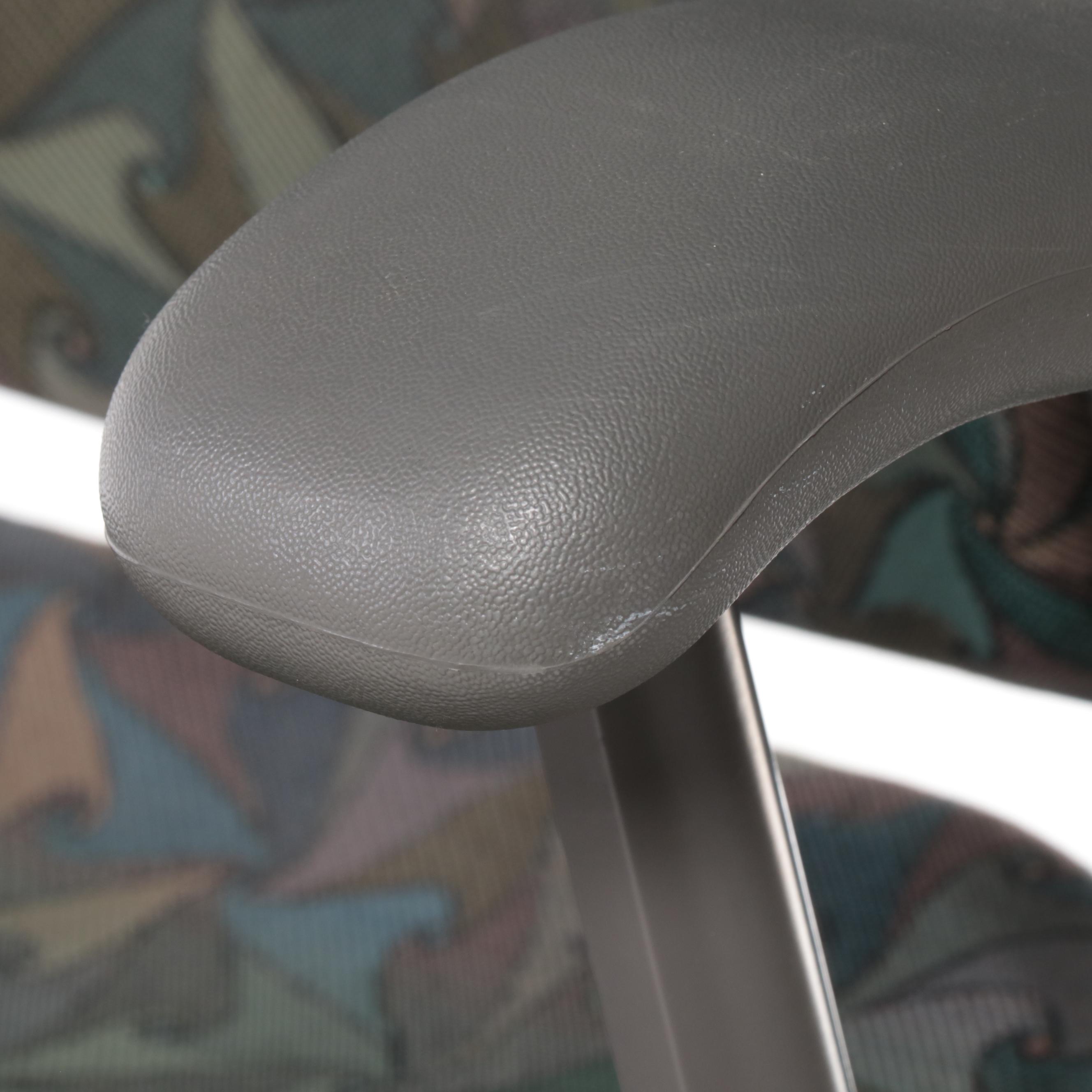 Two Herman Miller Fabric Upholstered Office Chairs, Late 20th Century