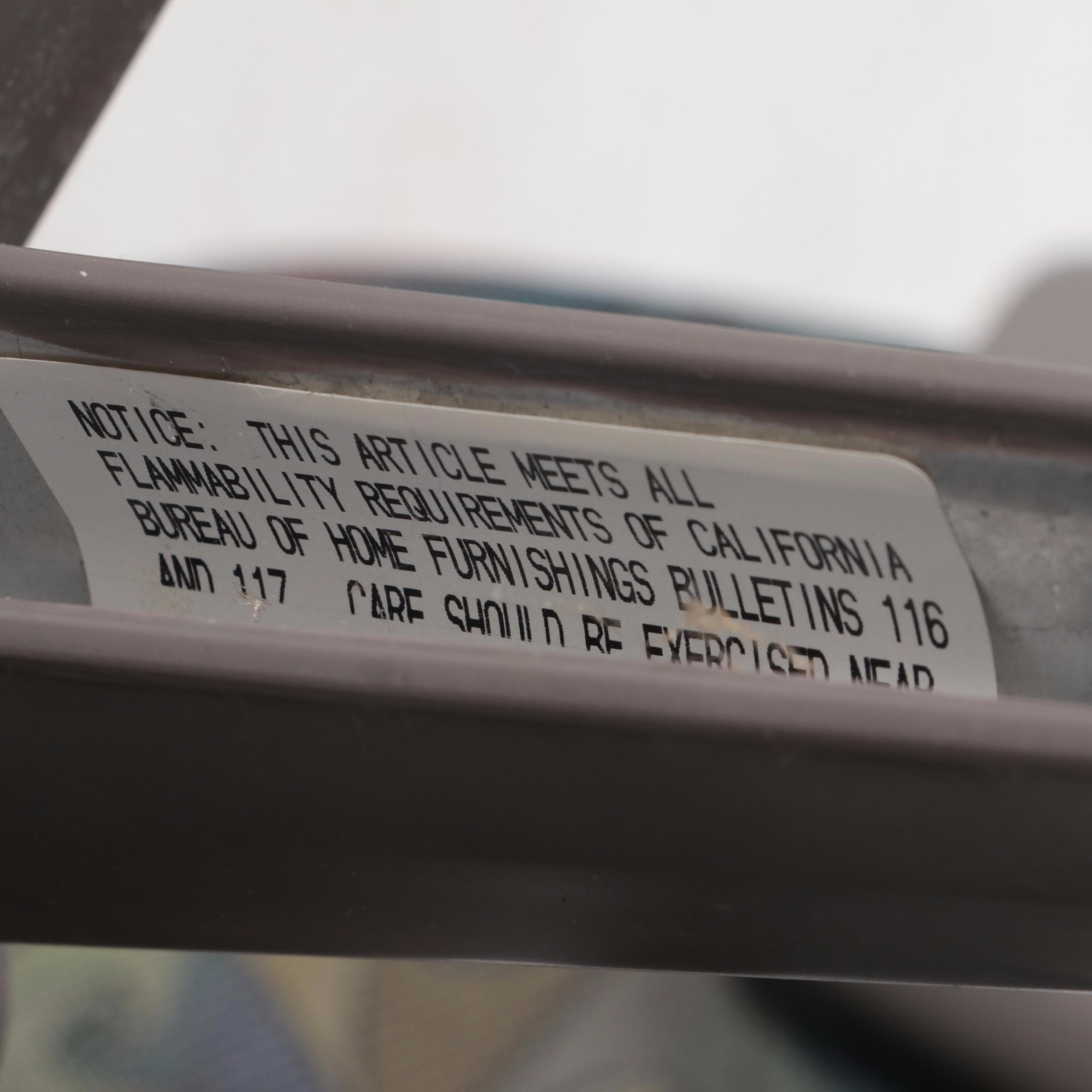 Two Herman Miller Fabric Upholstered Office Chairs, Late 20th Century