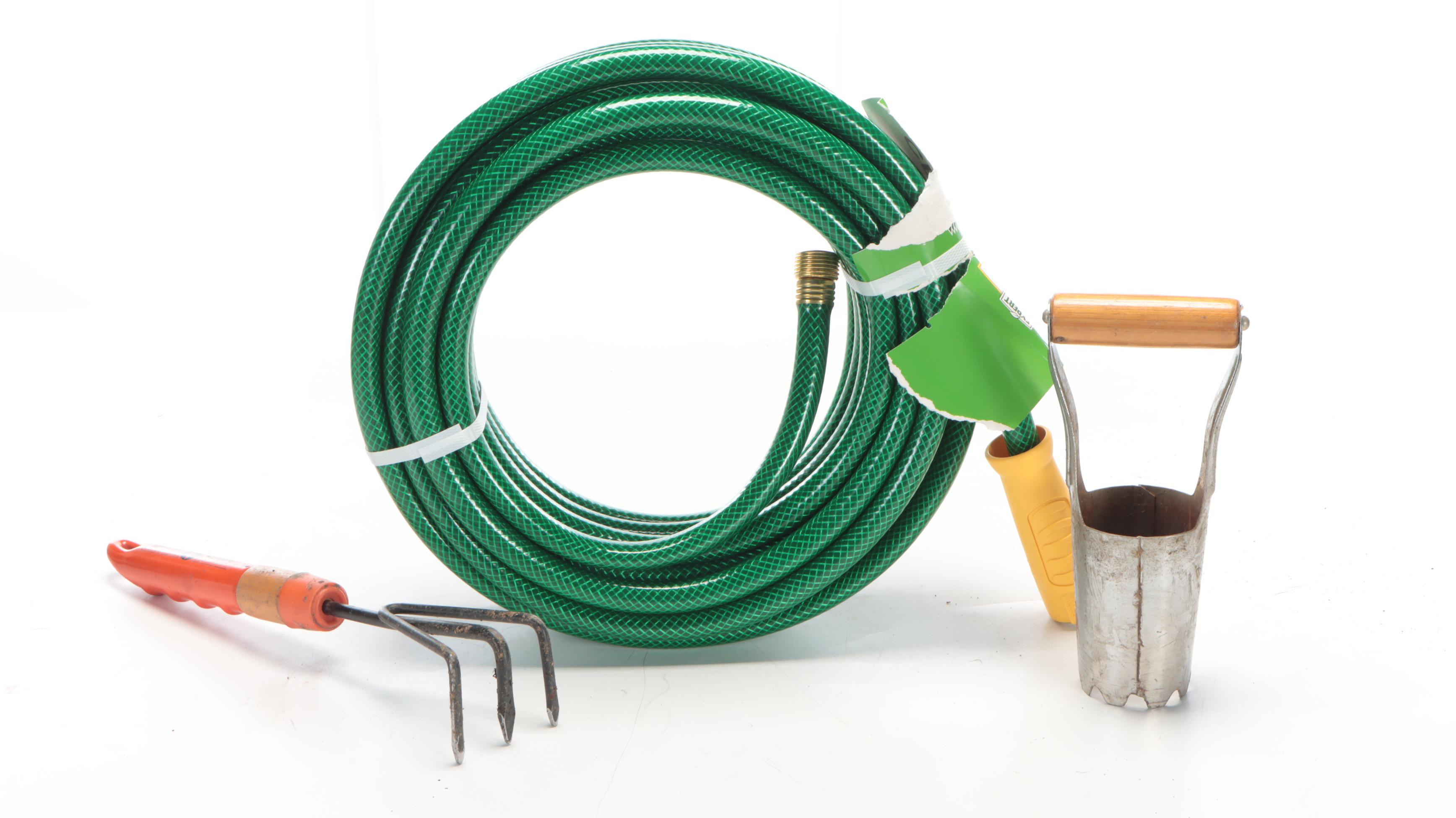 Gilmour Oscillating Sprinkler with Expert Gardener Hose and More