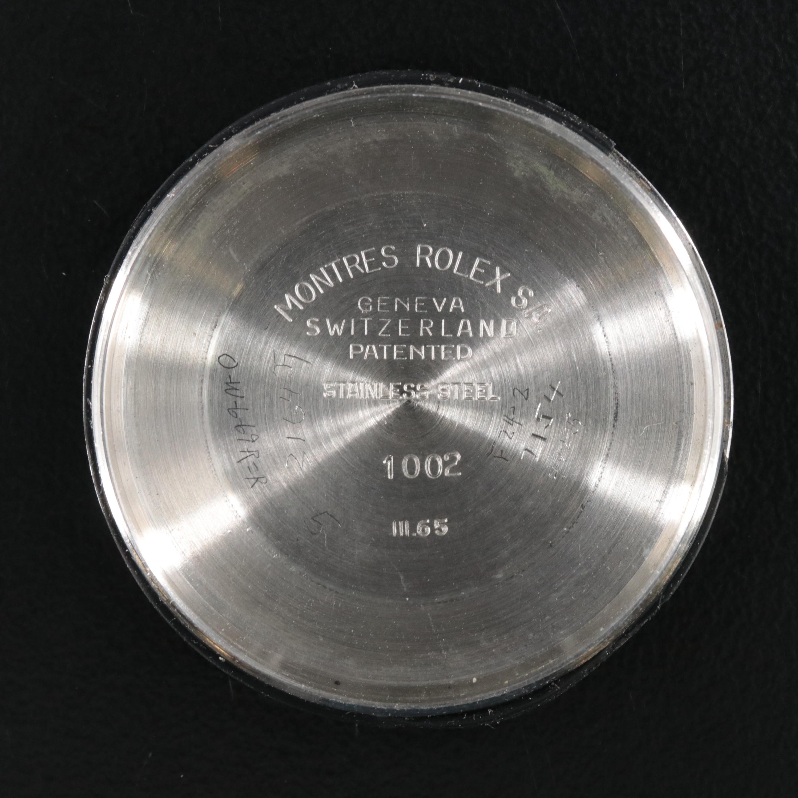 1965 Rolex Oyster Perpetual Watch