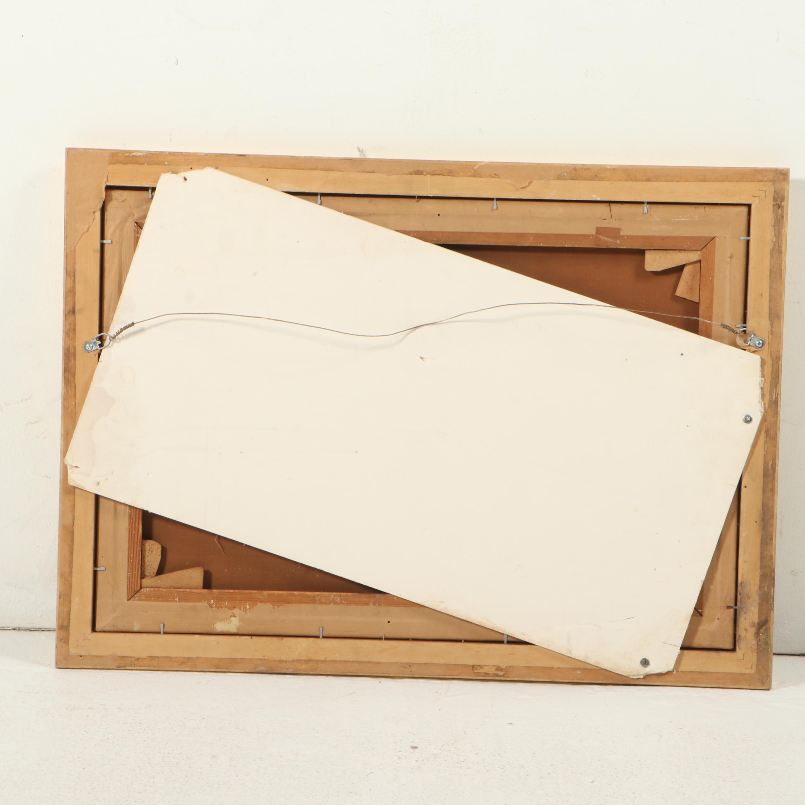 Maritime Oil Painting of Sailing Ship