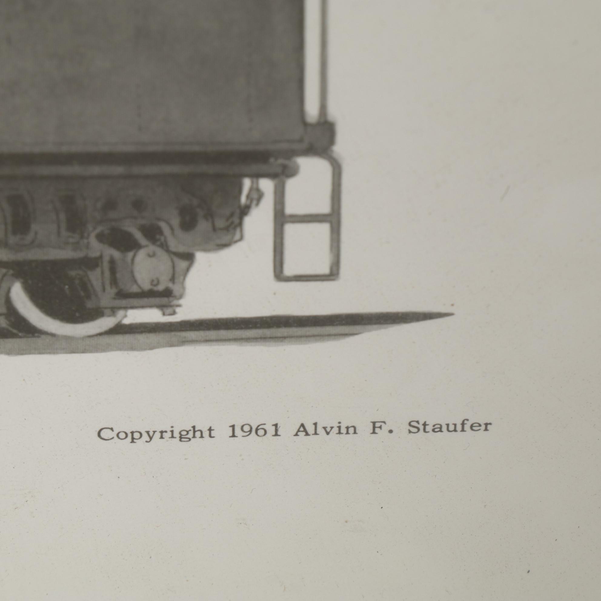 Rayo Driving Lamp, Framed Print, Postcards, and More Train Collectibles