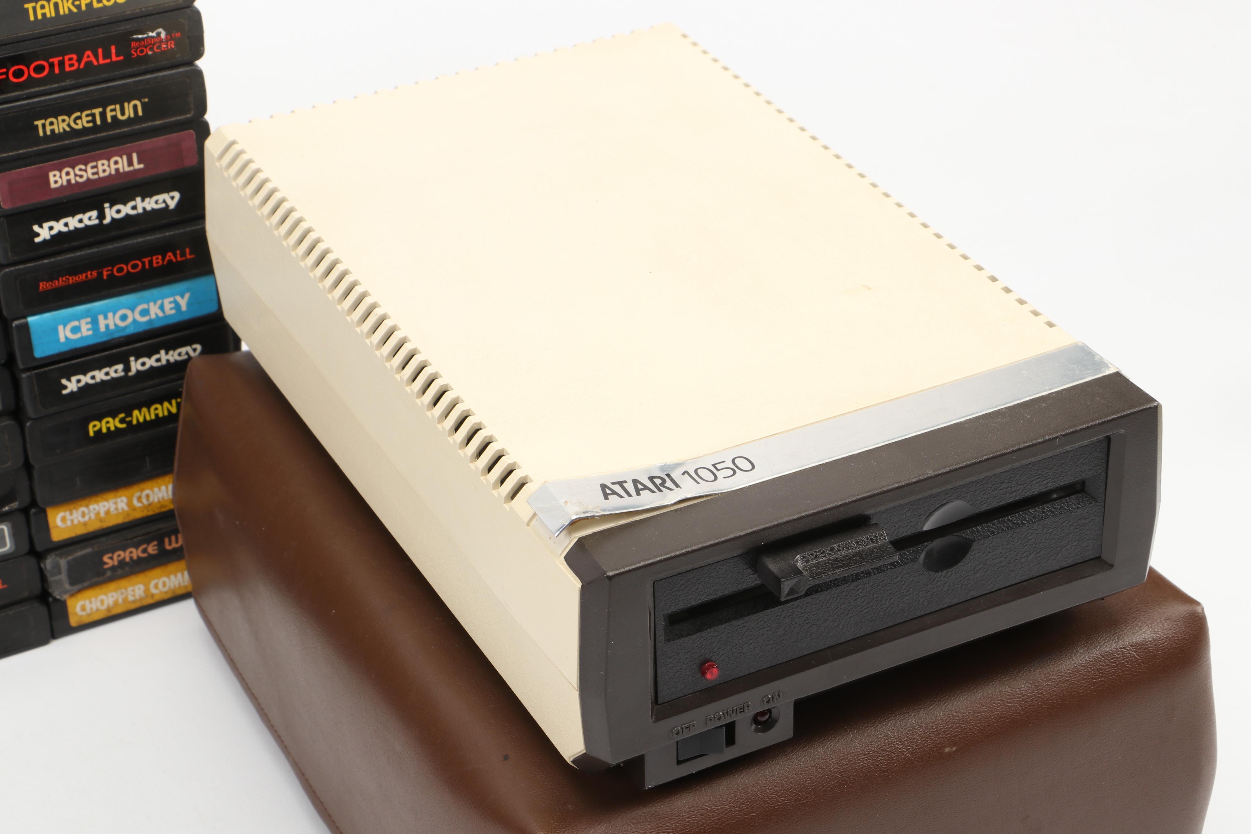 Atari 800XL Console, 810 Disk Drive, Coleco Vision, Video Games, and More