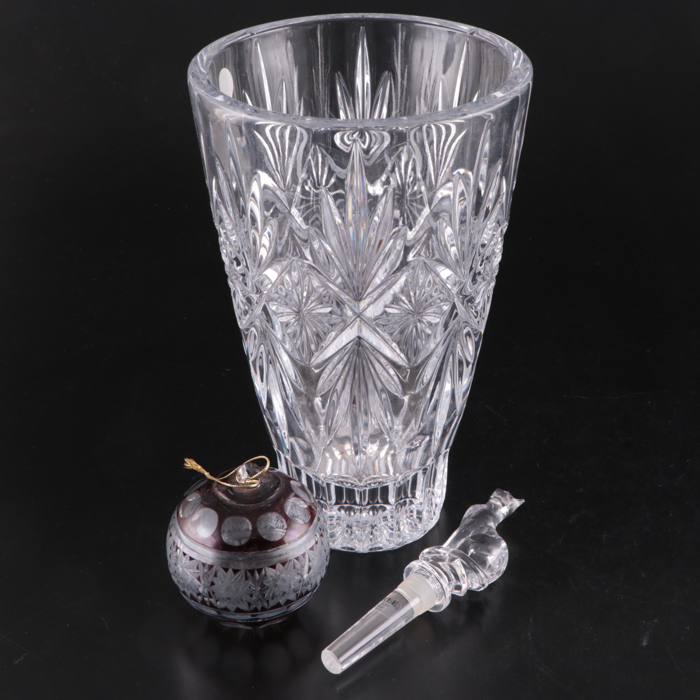 Waterford Crystal "Normandy" 10" Vase and More EBTH