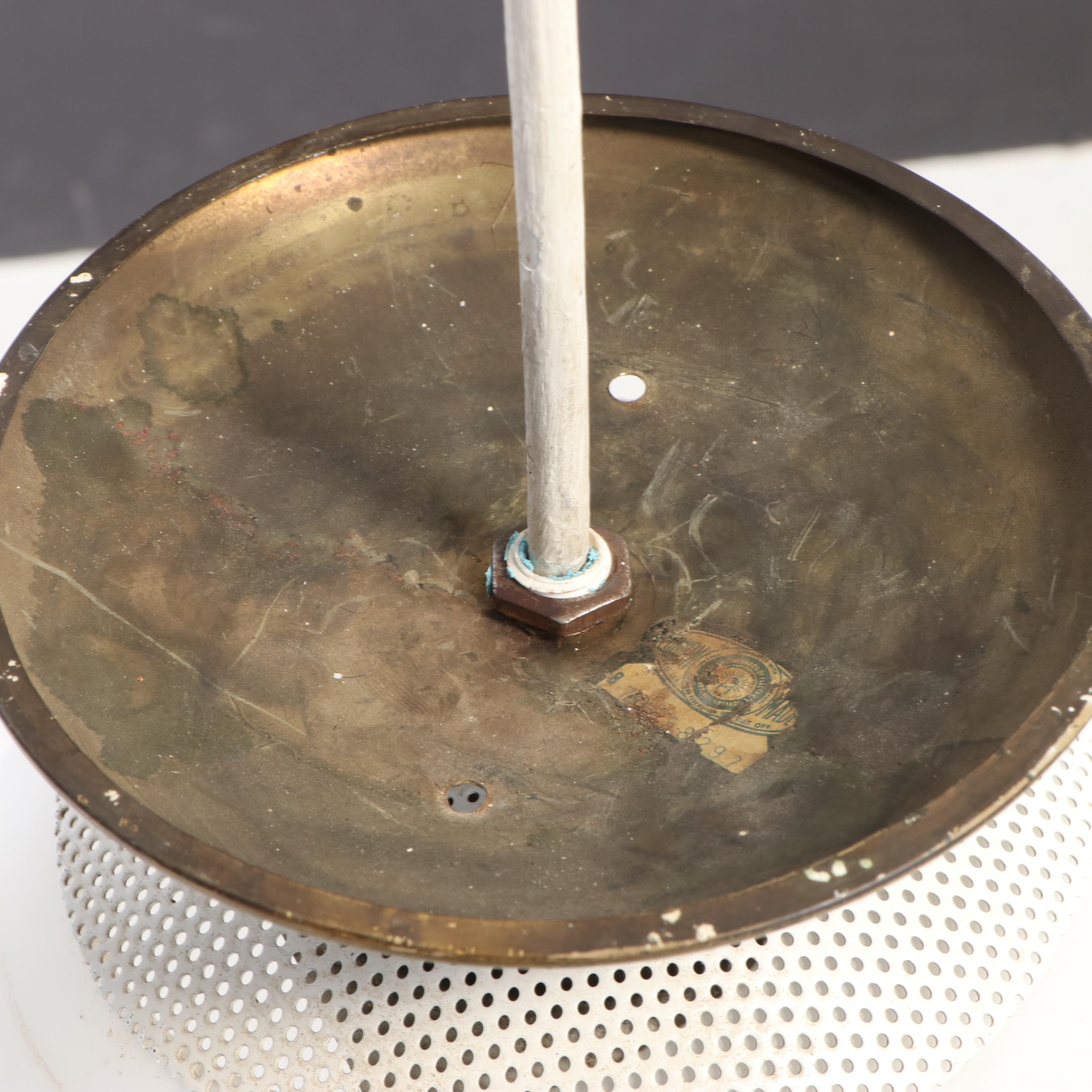 Matte Frosted Glass Globe Pendants, Pair