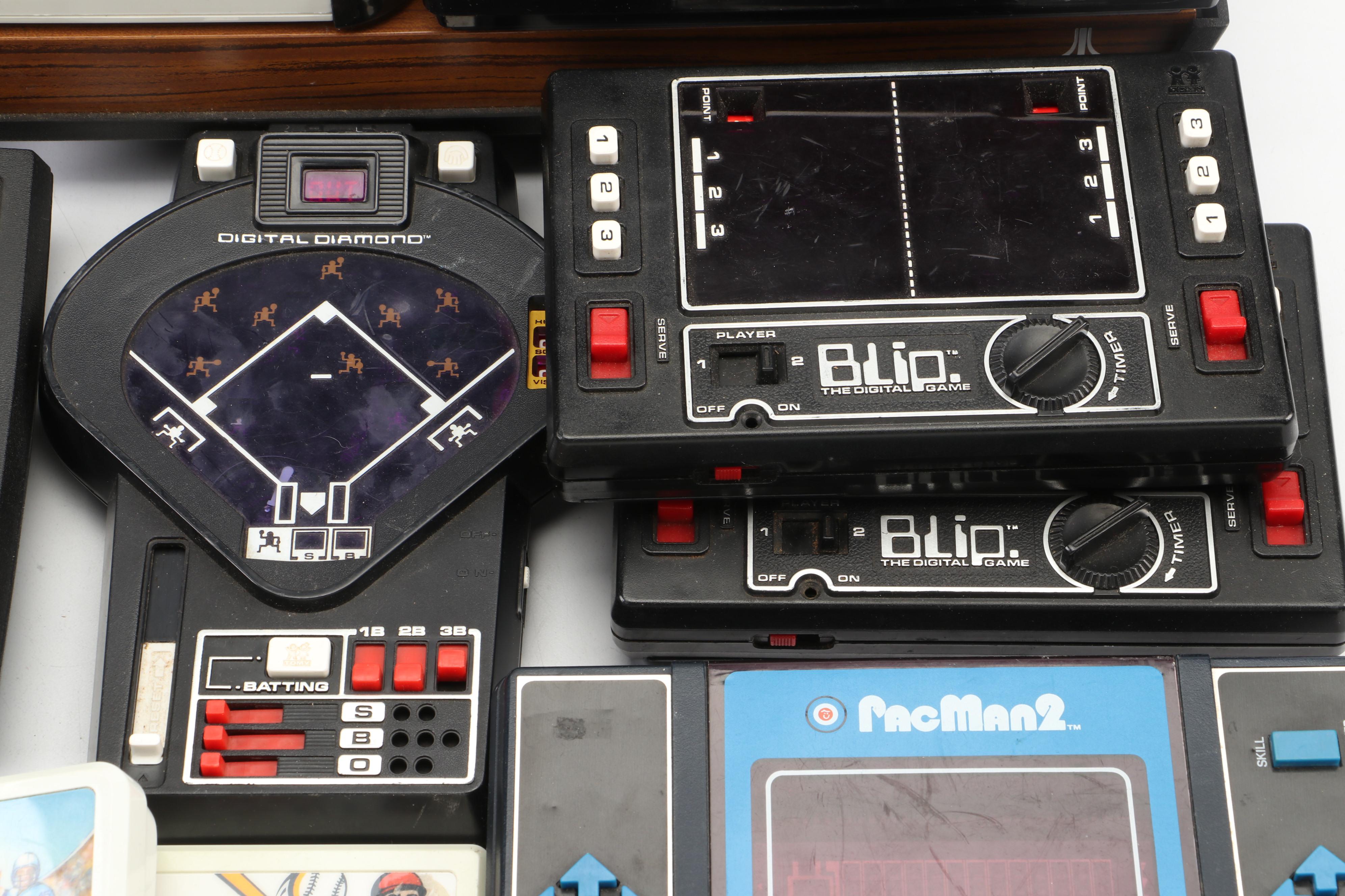 Atari 2600 Console with Video Games, Controllers, and More