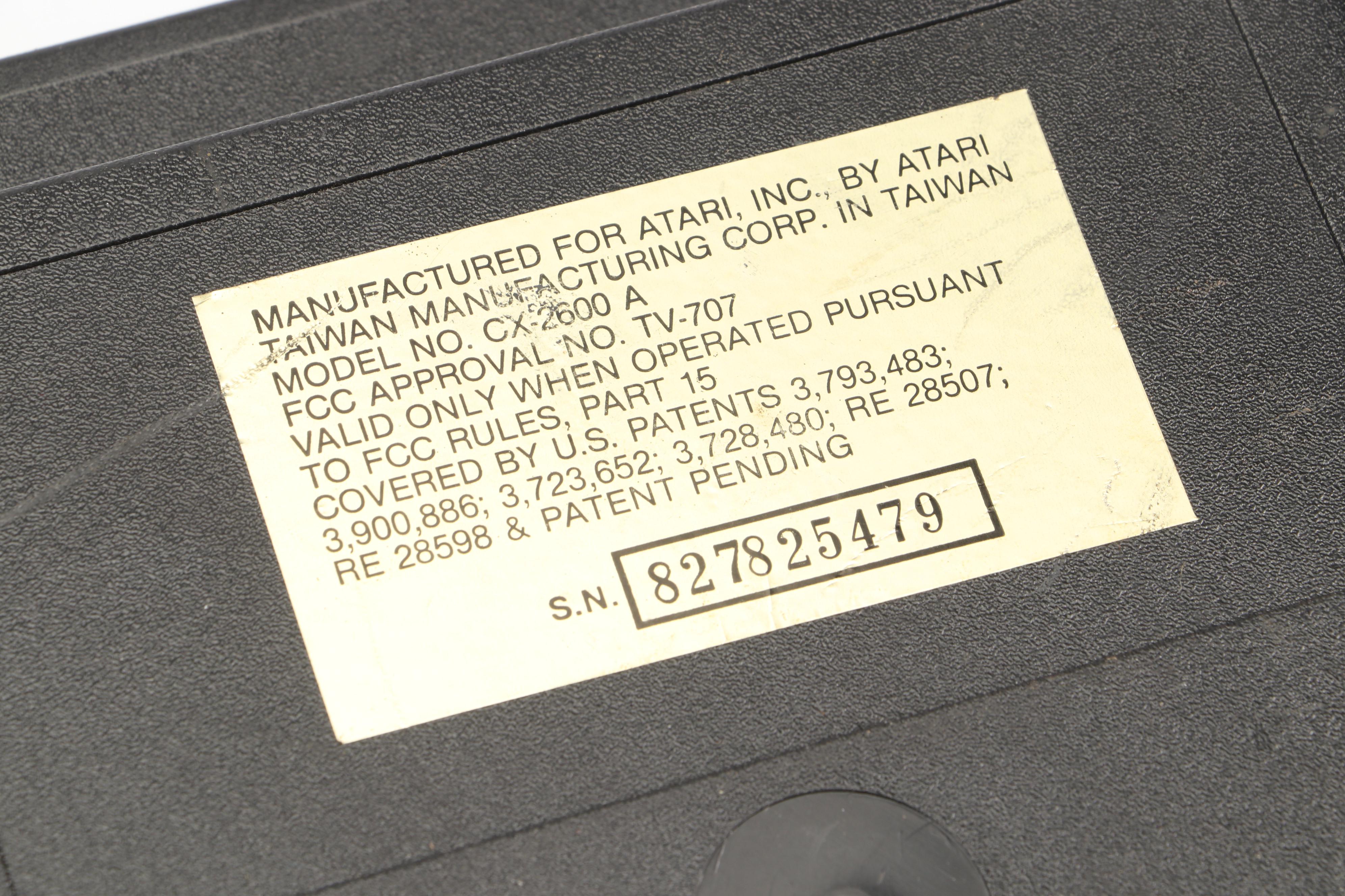 Atari 2600 Console with Video Games, Controllers, and More