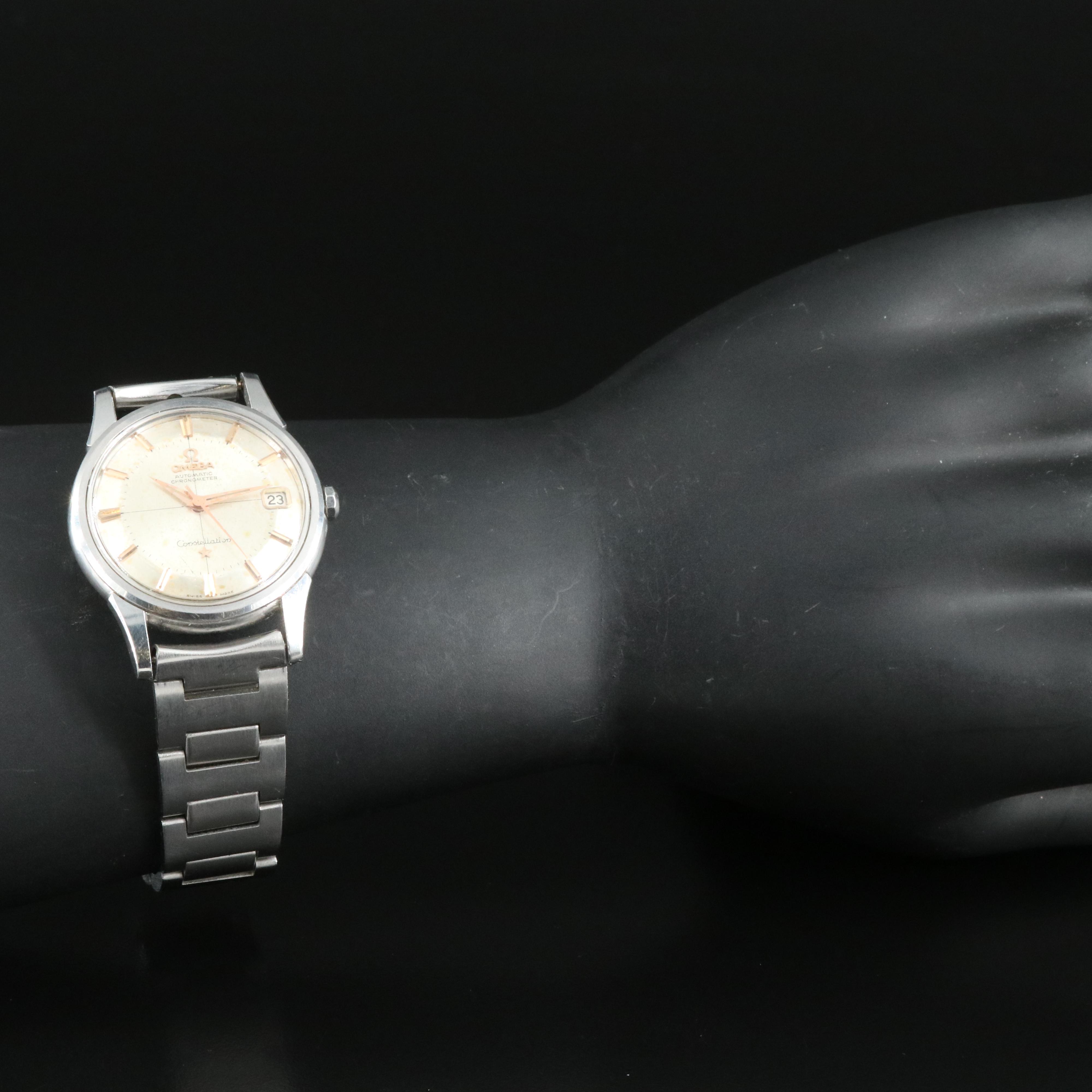 Omega Constellation Pie Pan Dial Watch