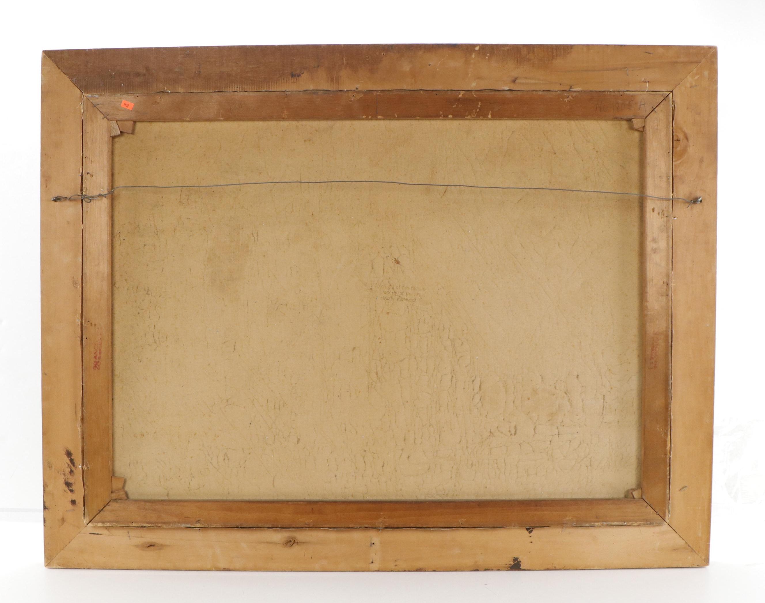 Rudolf Weber European Townscape Oil Painting, Early 20th Century