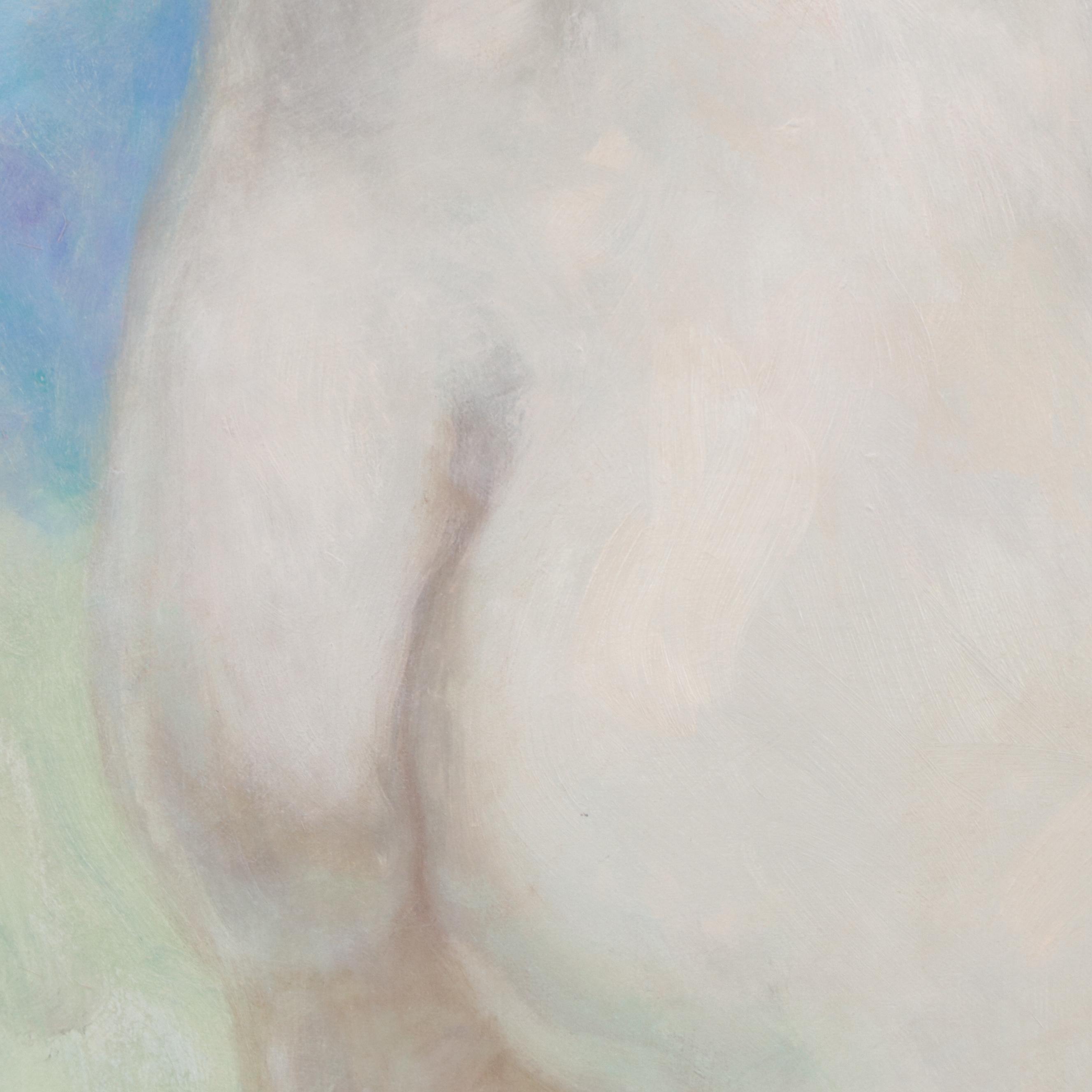 Andre Gisson Figurative Oil Painting of Female Nude