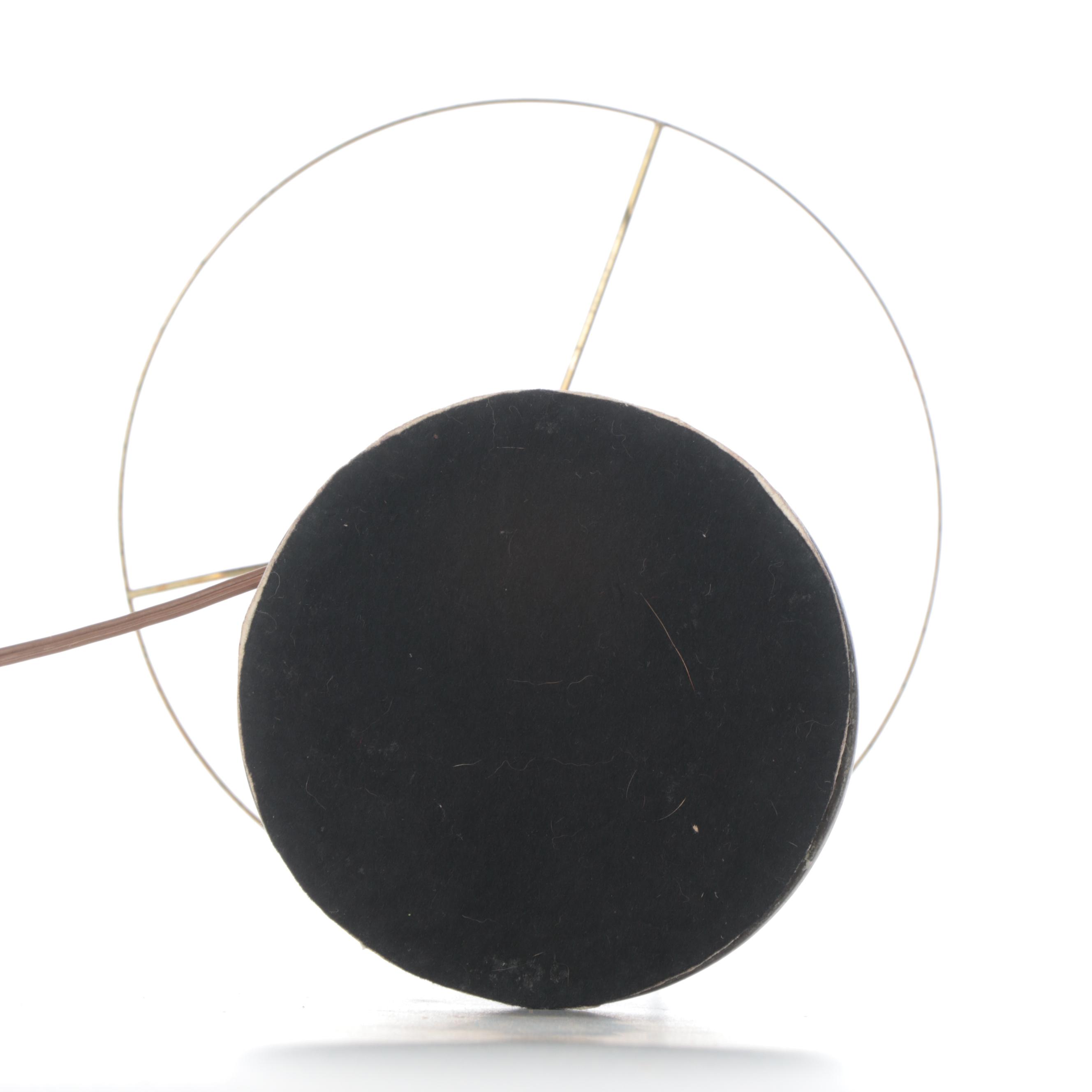 Cast Spelter Shakespeare Figural Table Lamp, Mid-20th Century