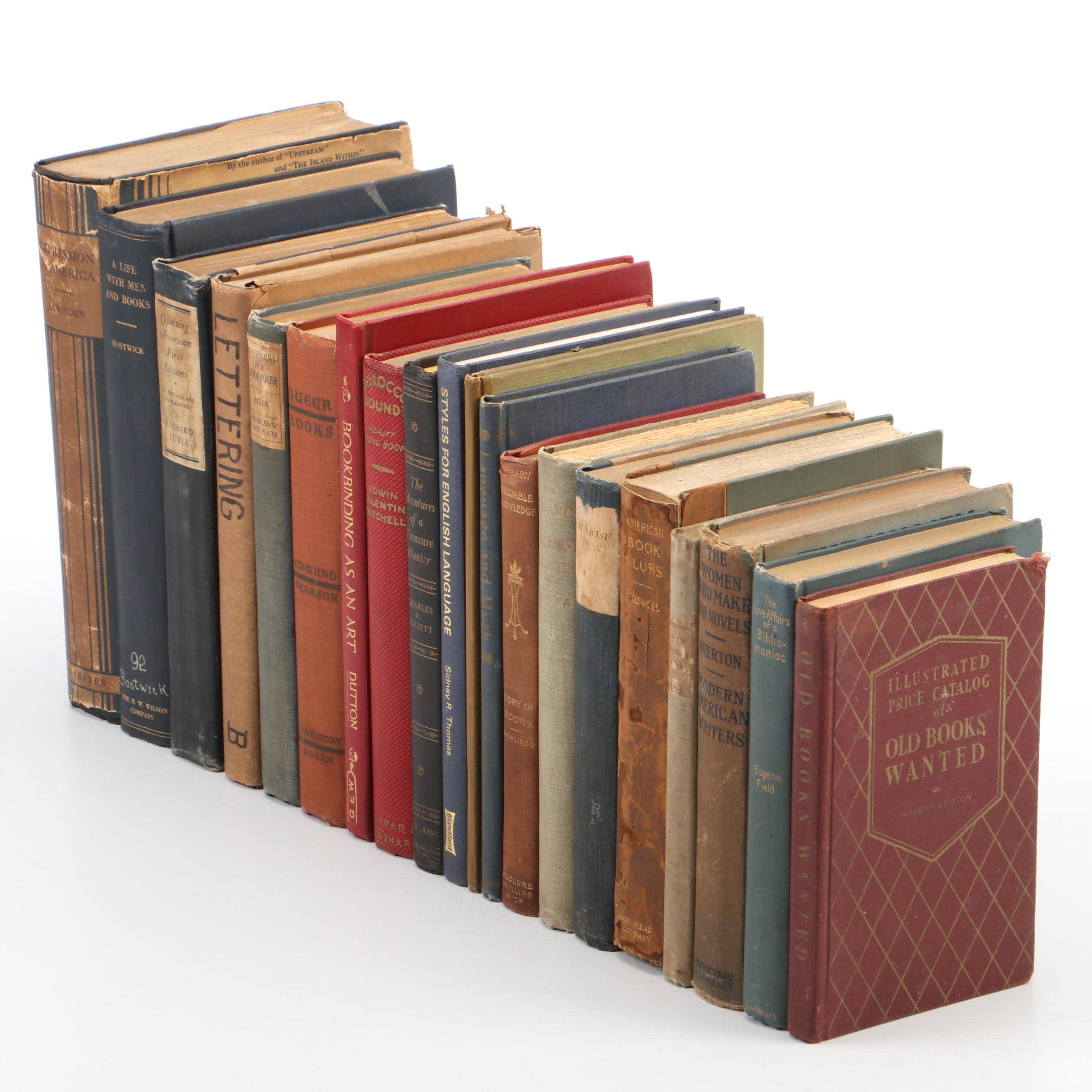 Signed Limited Edition "Collecting American First Editions" and More Books