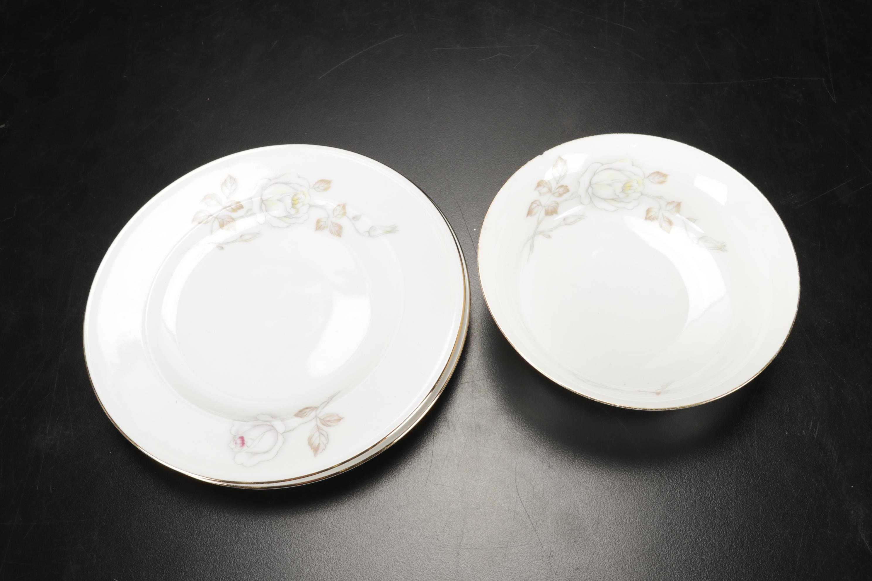 Johann Haviland "Sweetheart Rose" Dinnerware Made in Bavaria