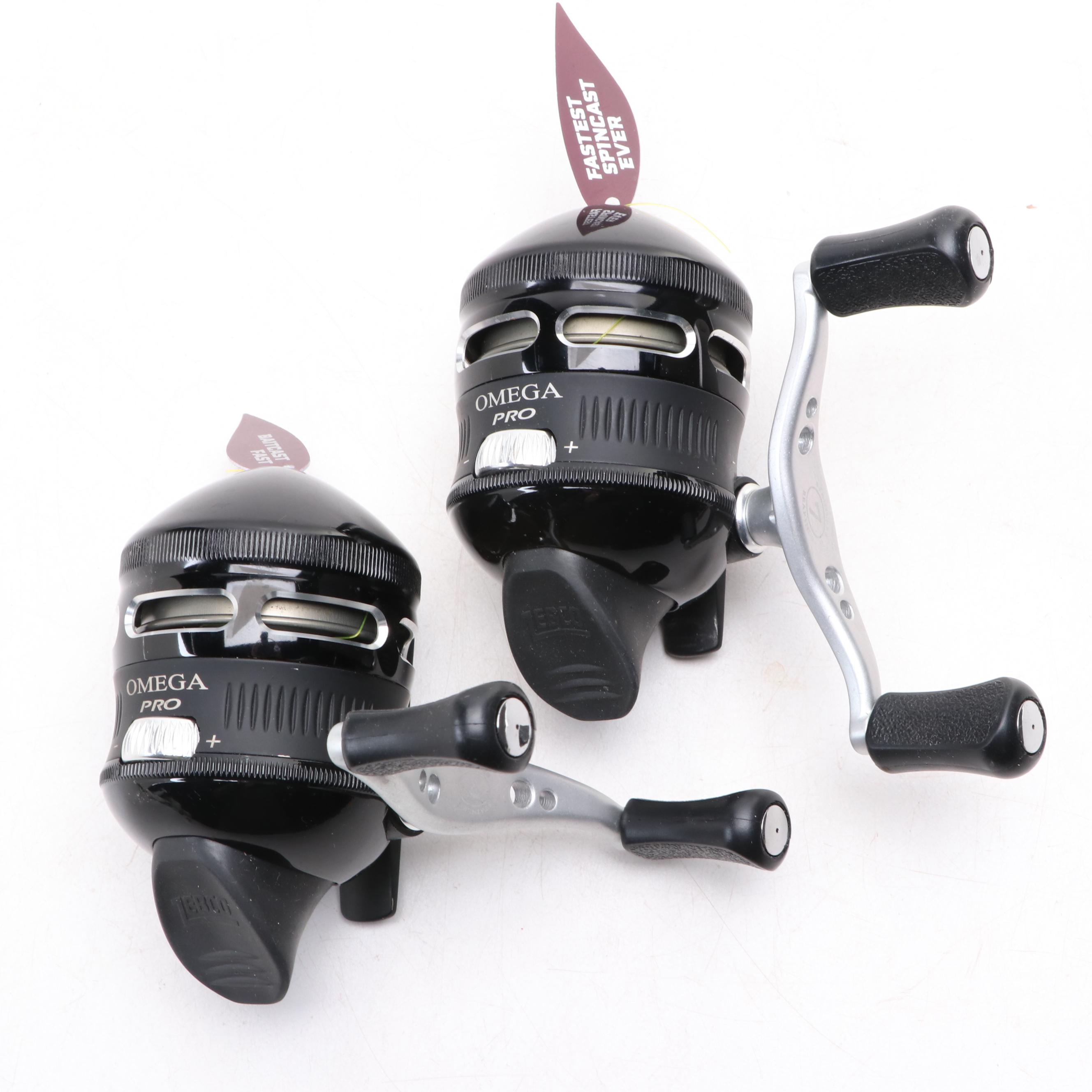 Zebco Omega Pro 3 Spincast Reels