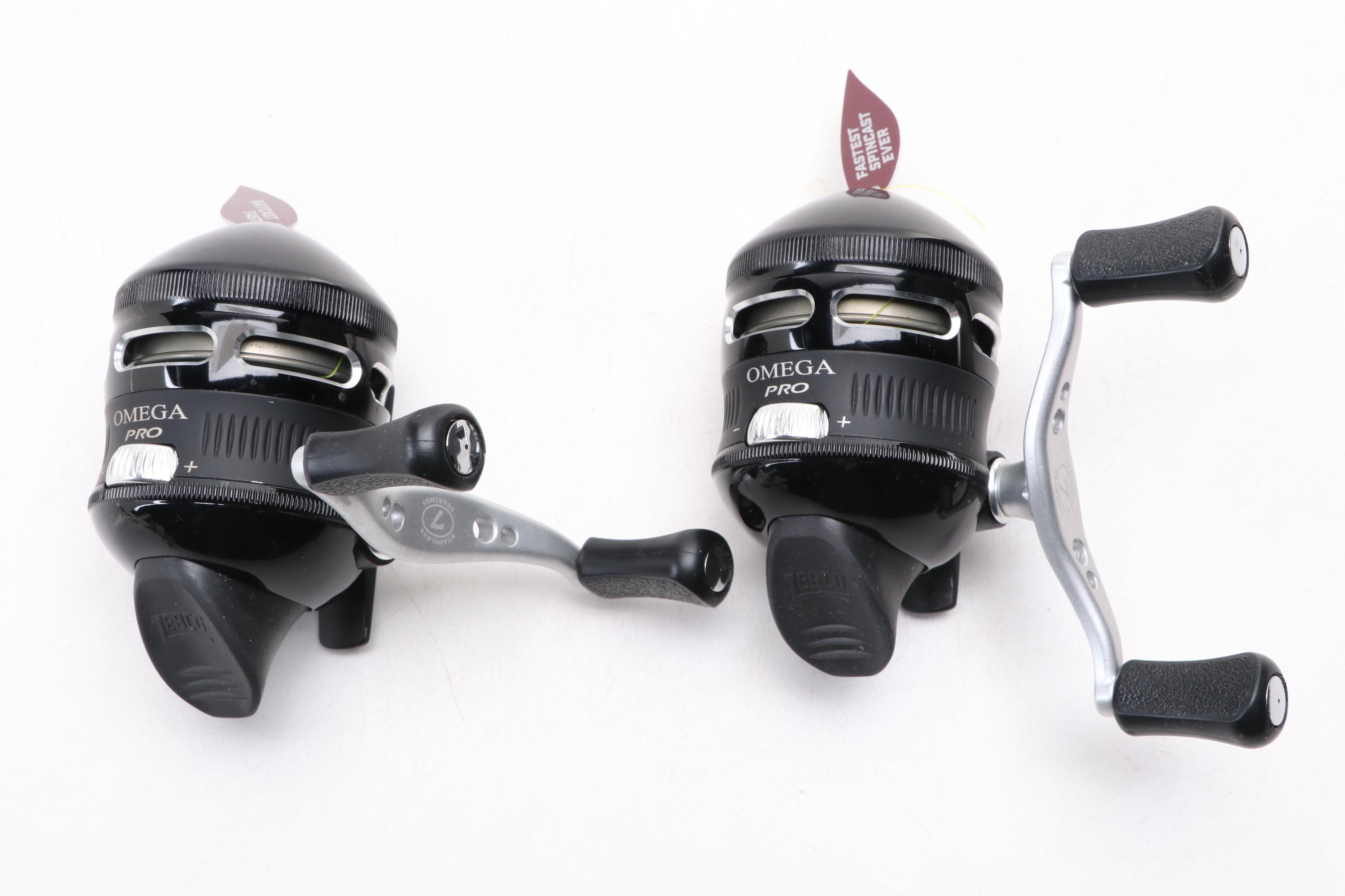 Zebco Omega Pro 3 Spincast Reels
