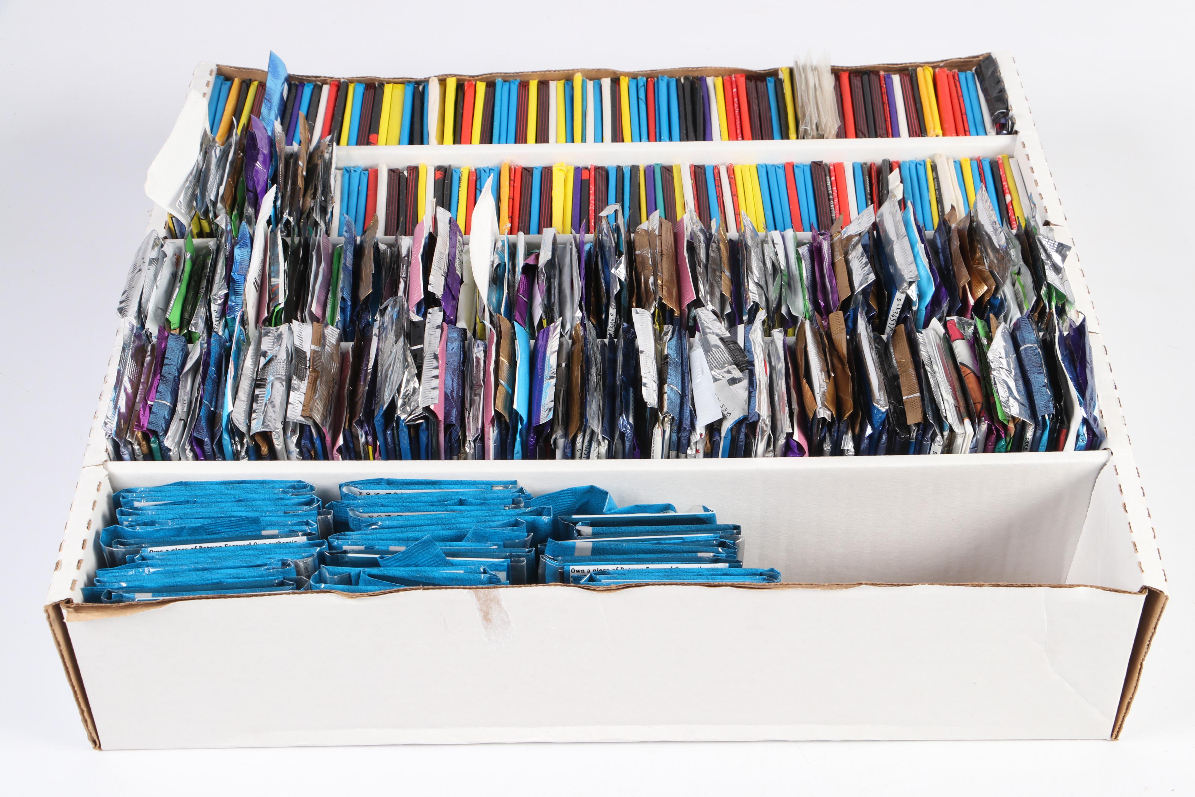 Sealed Trading Card Packs Featuring "The Beatles", "Spider-Man", and More