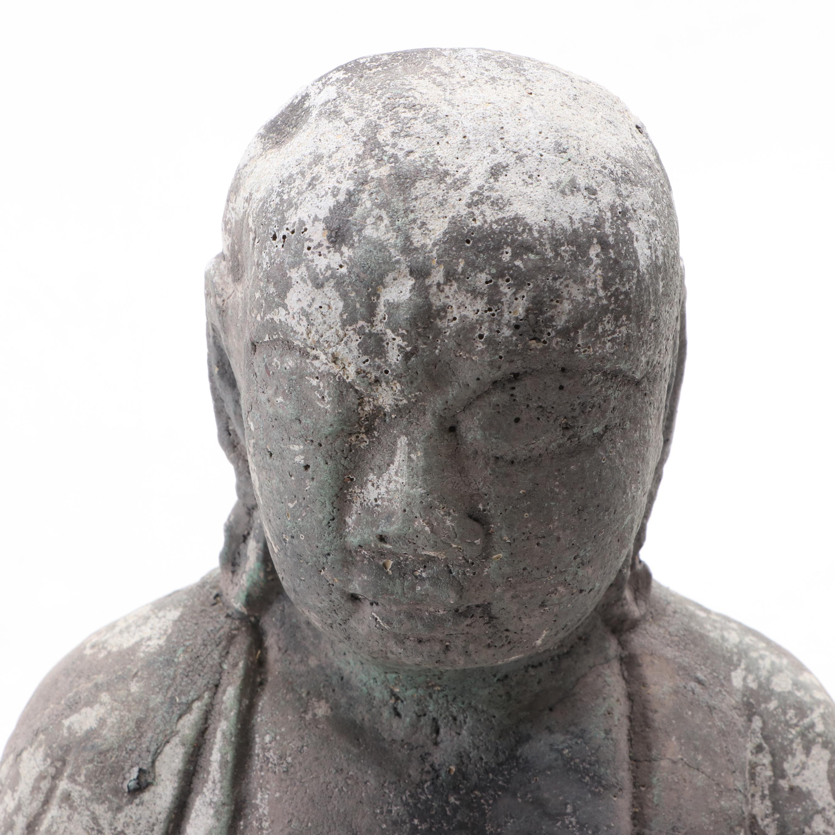 Cast Concrete Seated Buddha Garden Statue