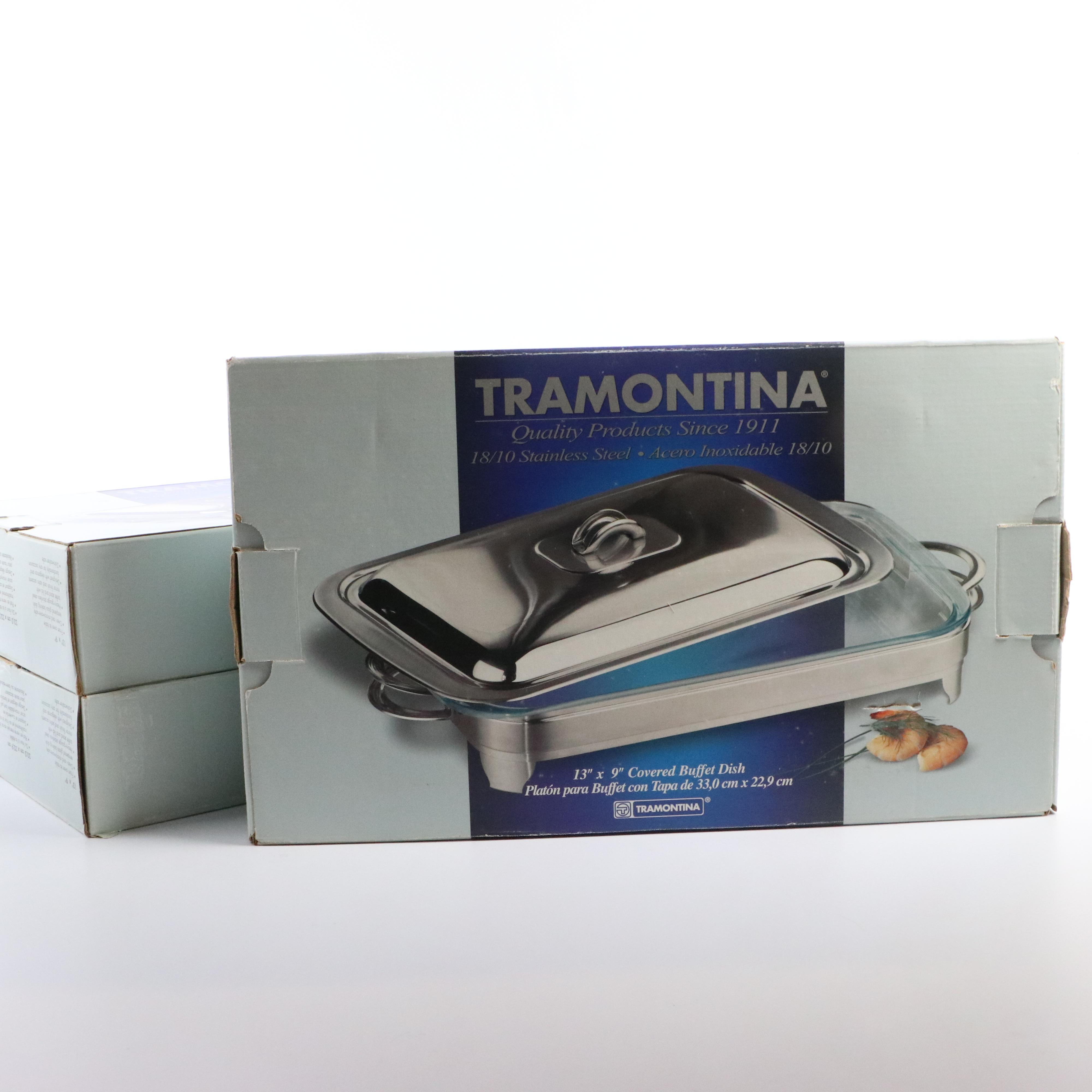 Tramontina Covered Buffet Servers, Beverage Bucket and SodaStream