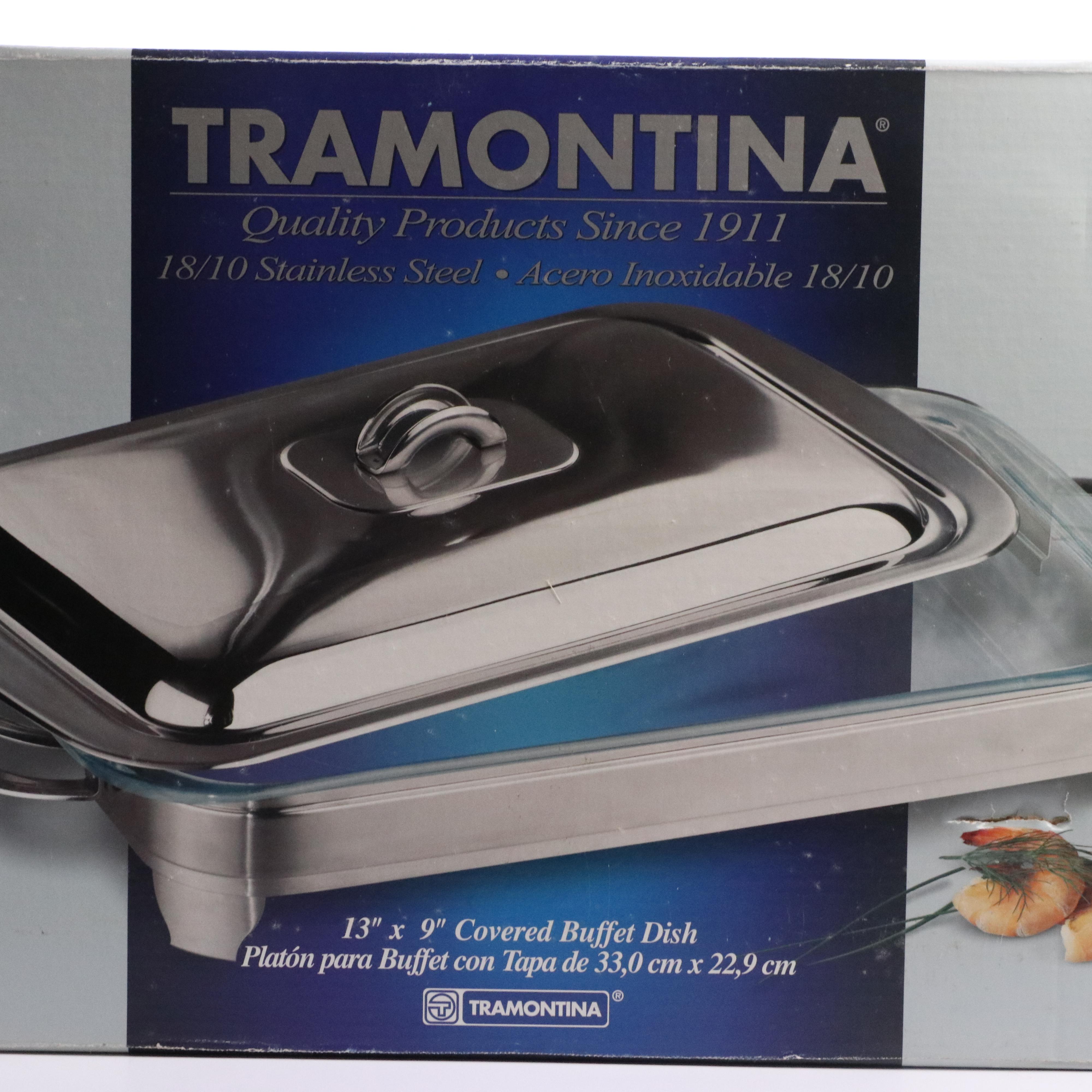 Tramontina Covered Buffet Servers, Beverage Bucket and SodaStream