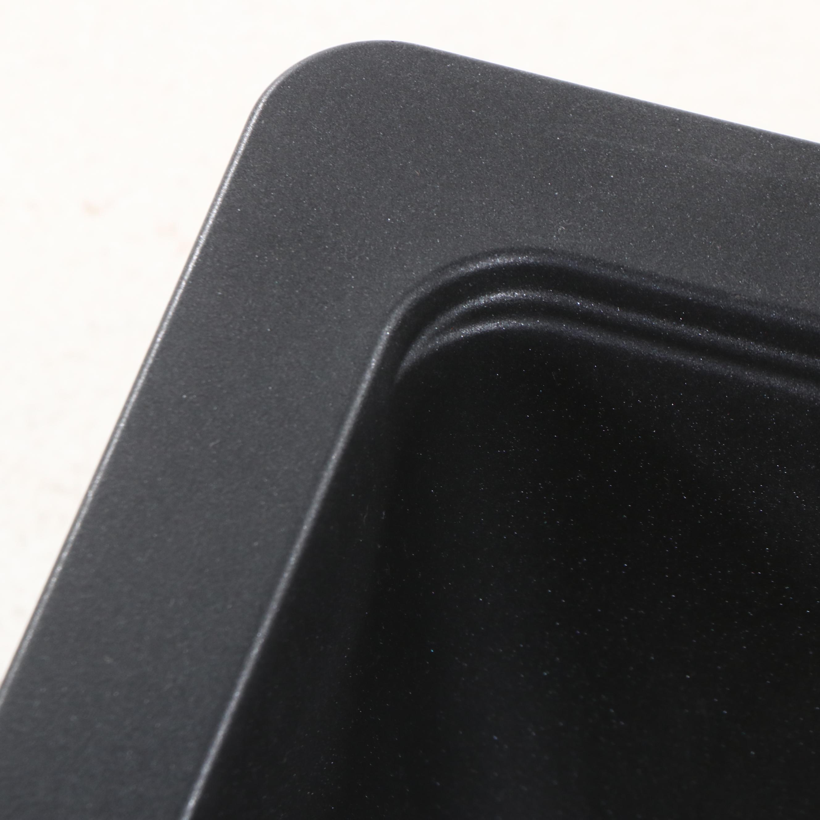 Signature Hardware Apron Front Black Granite Farmhouse Kitchen Sink