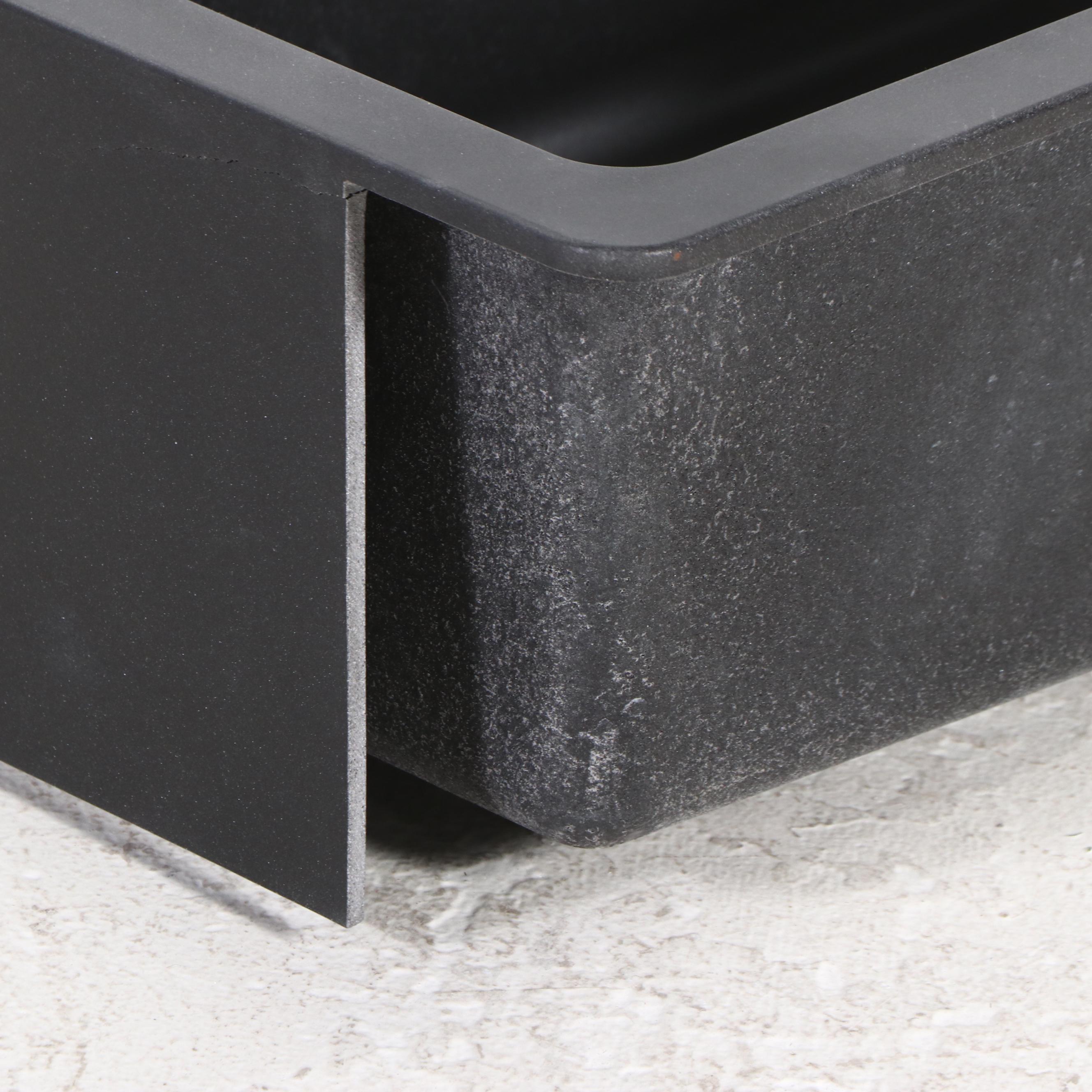 Signature Hardware Apron Front Black Granite Farmhouse Kitchen Sink