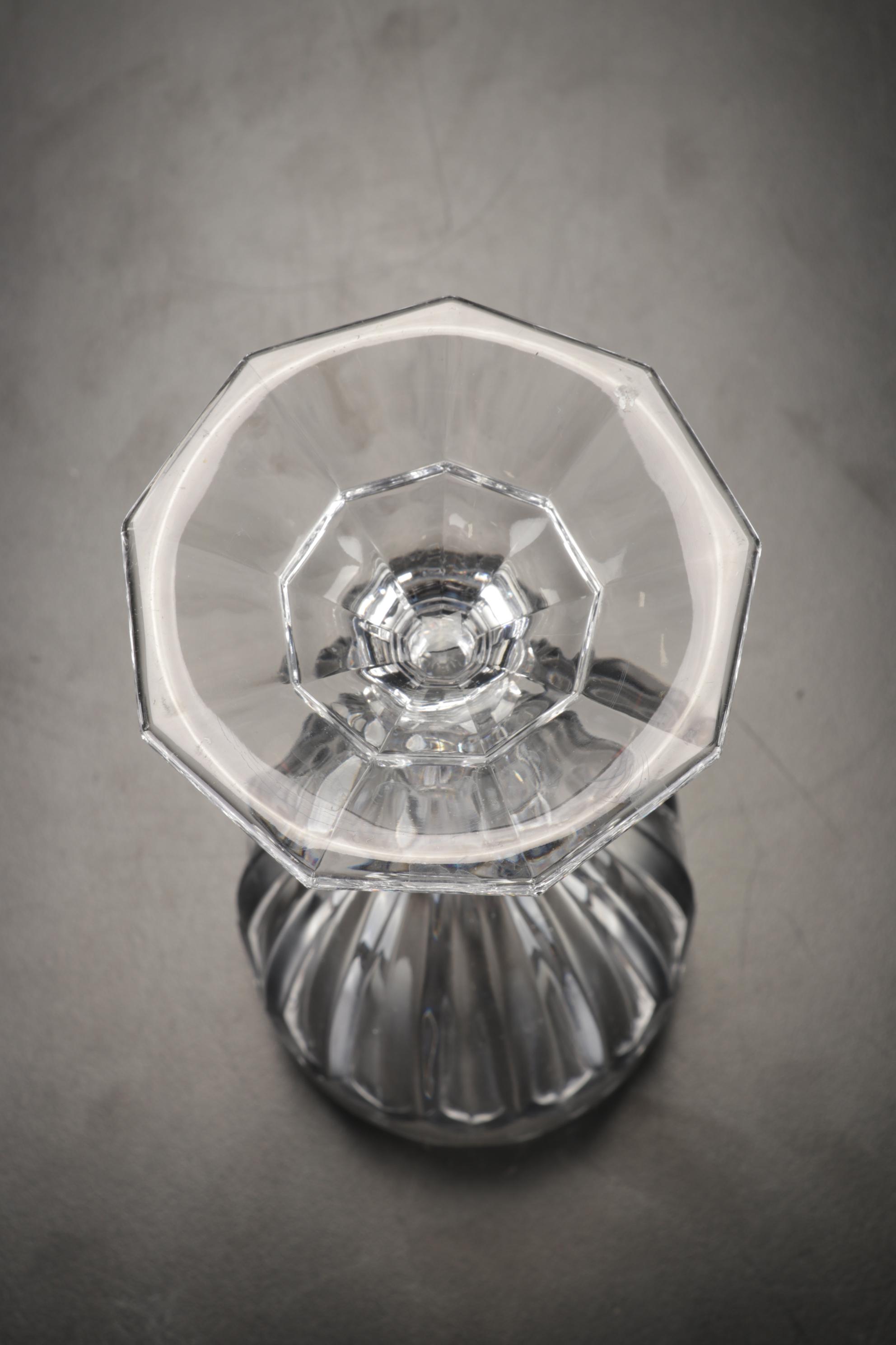 Mikasa "Richelieu" Water Goblets and Villeroy & Boch White Dinnerware