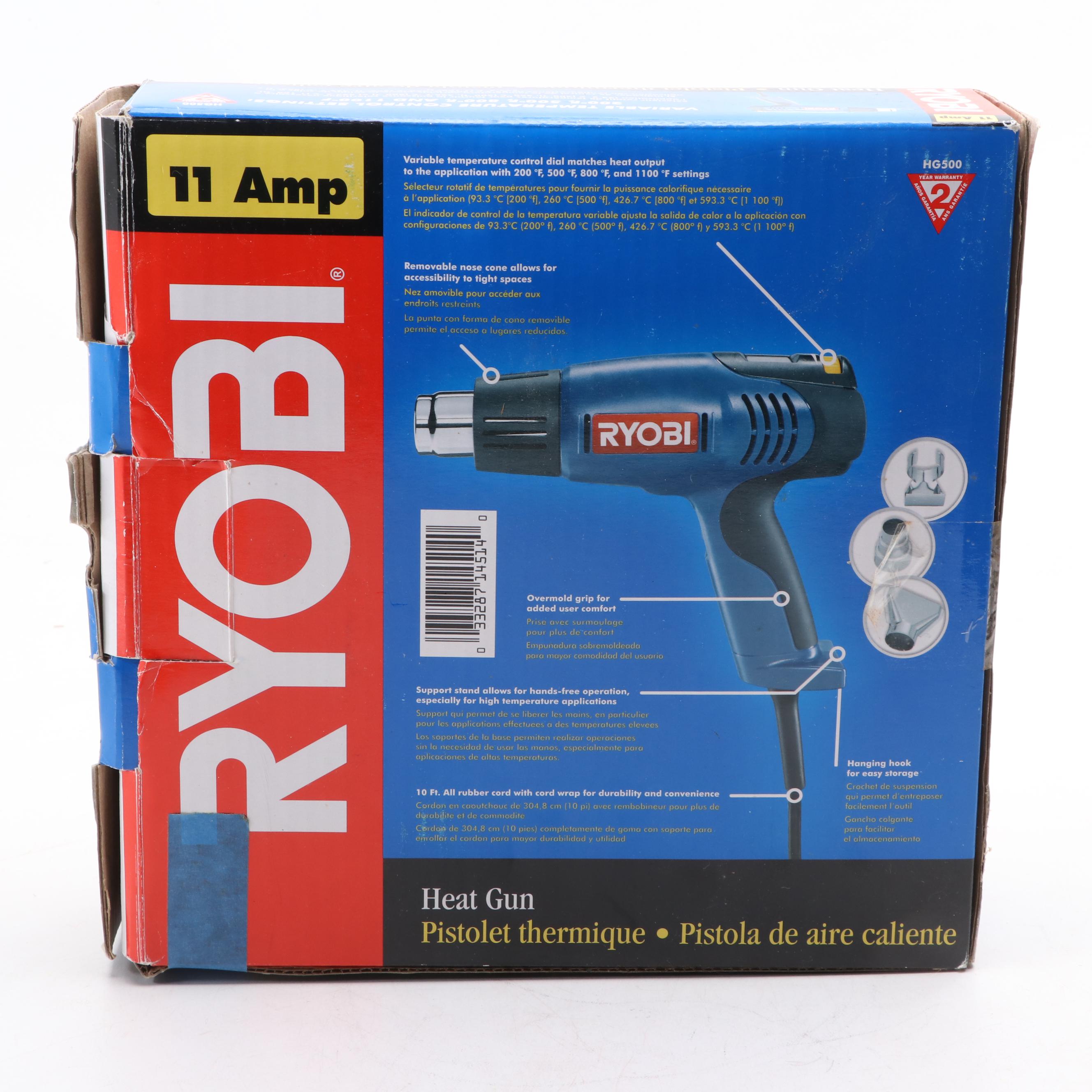Ryobi Heat Gun and Arrow Hot Glue Gun with Glue Sticks