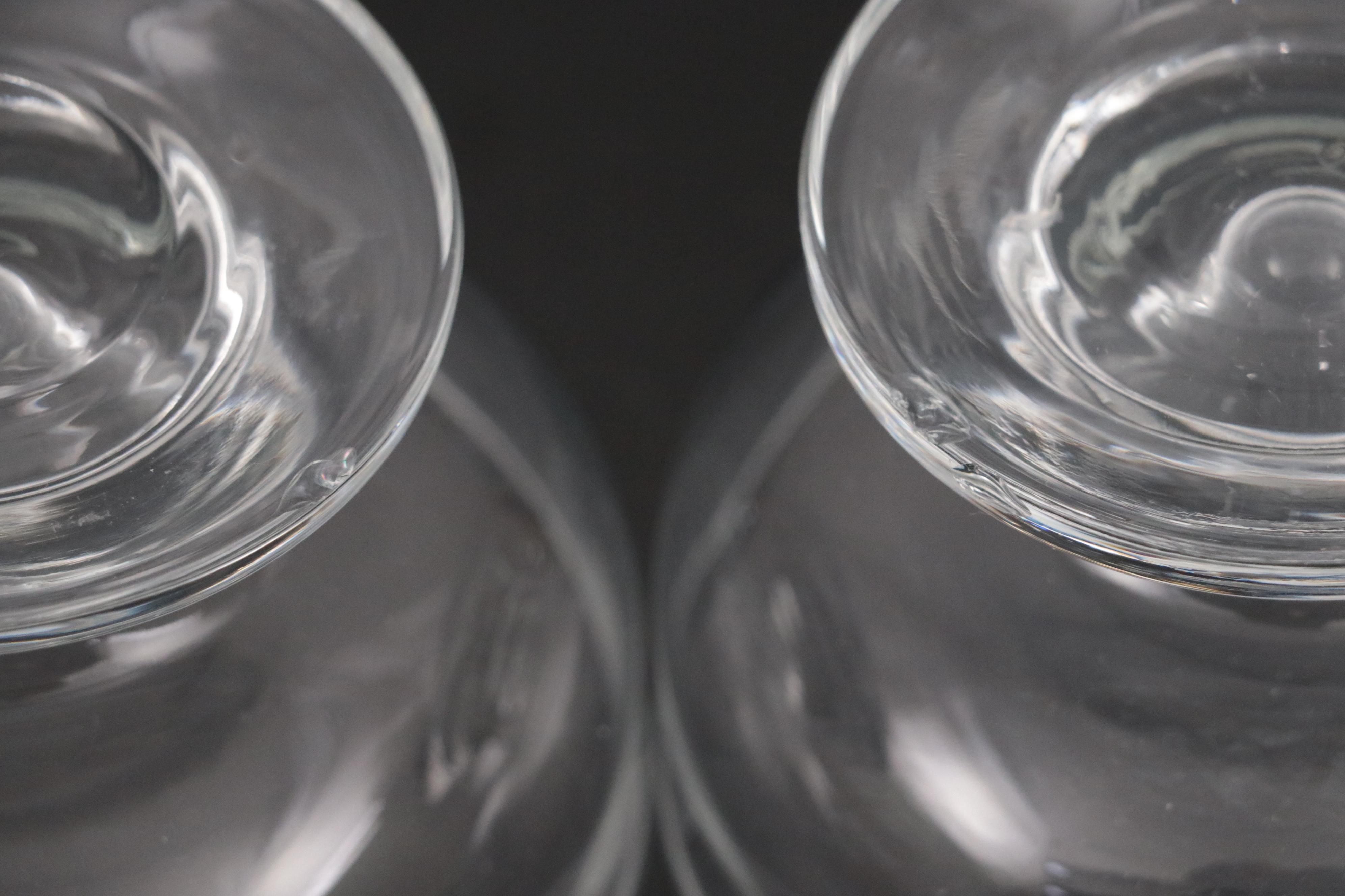 Schott-Zweisel "Forte" Fluted Champagne with Other Stemware and Bowls