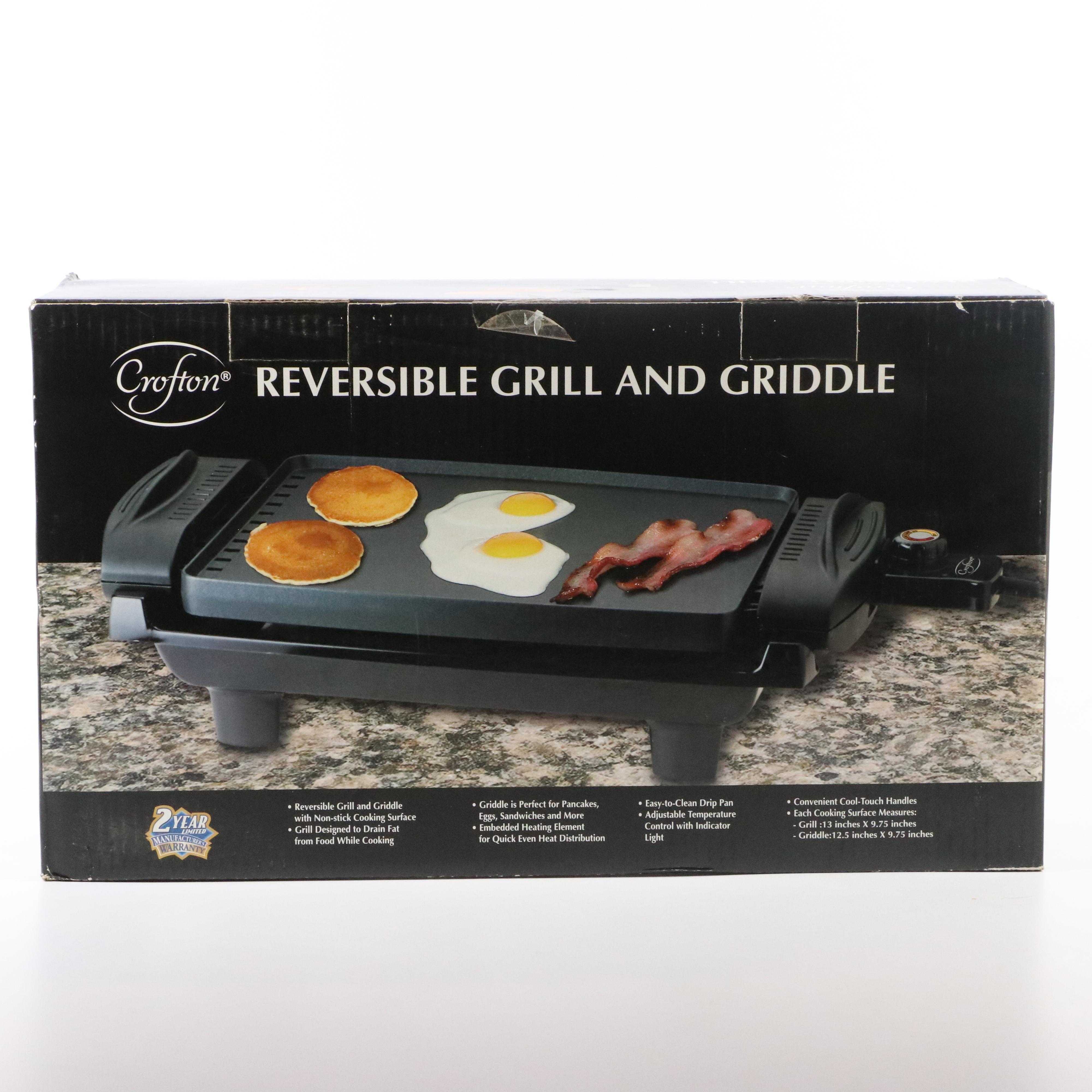Fagor 8 Qt. Electric Cooker, Crofton Grill, Cuisinart Electric Knife and More EBTH