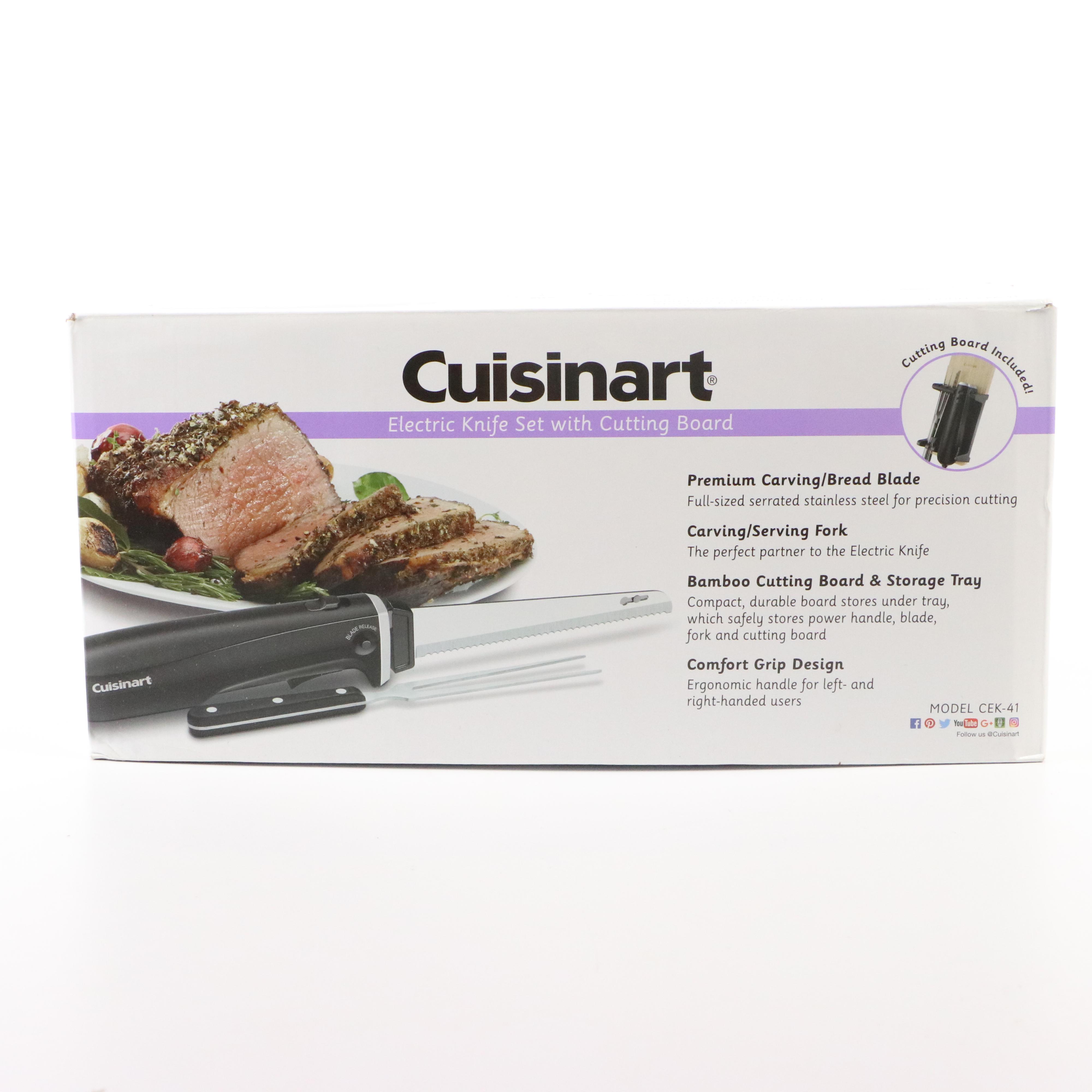 Fagor 8 Qt. Electric Cooker, Crofton Grill, Cuisinart Electric Knife and More