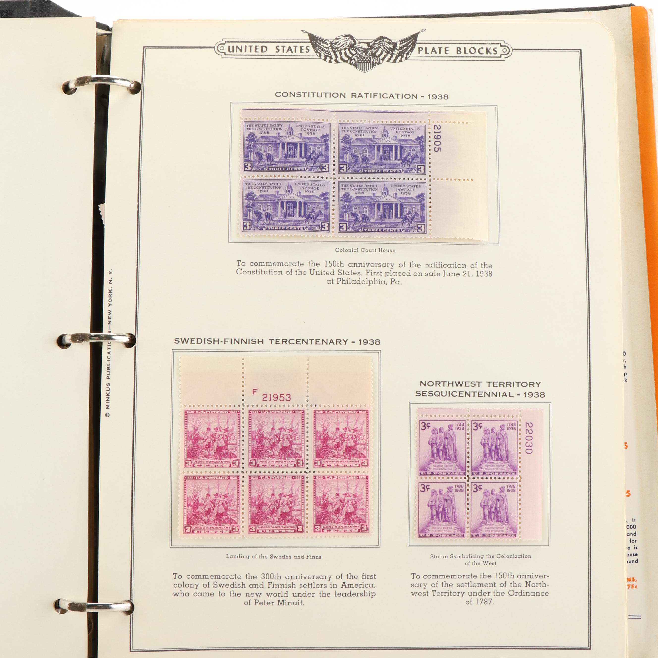 "American Plate Block Album"