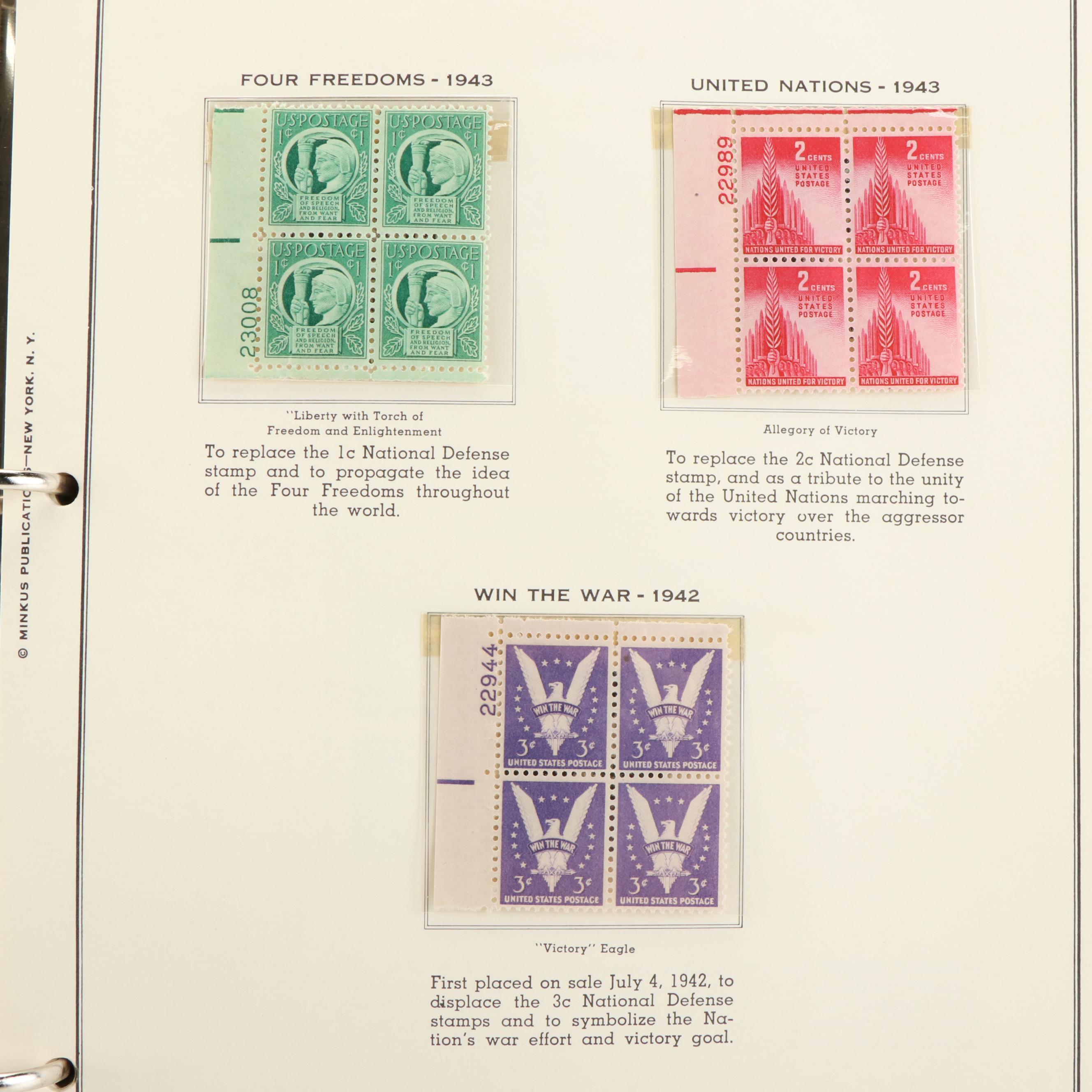 "American Plate Block Album"