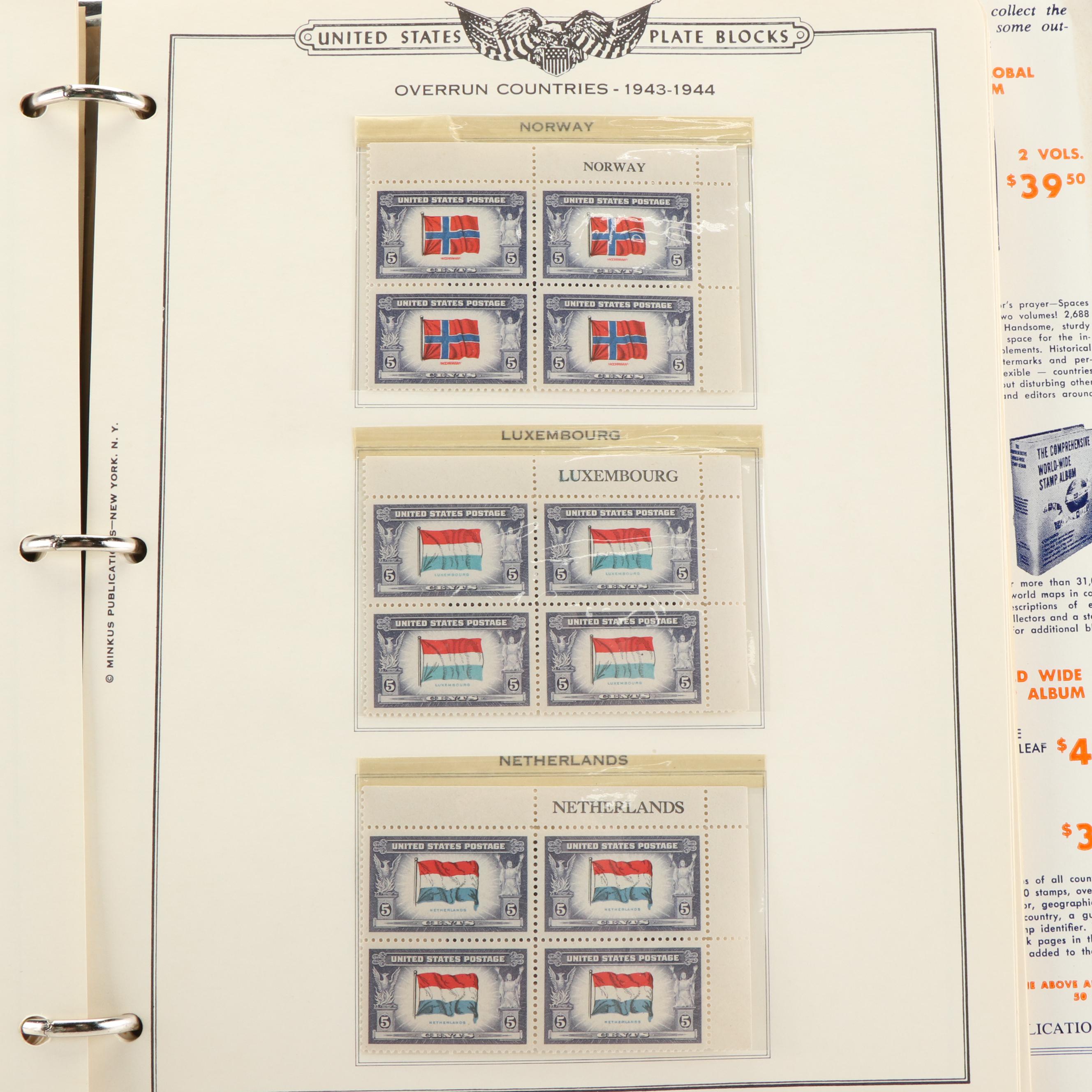 "American Plate Block Album"